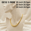 21gms Choko Type Casting chains-0816 #BB