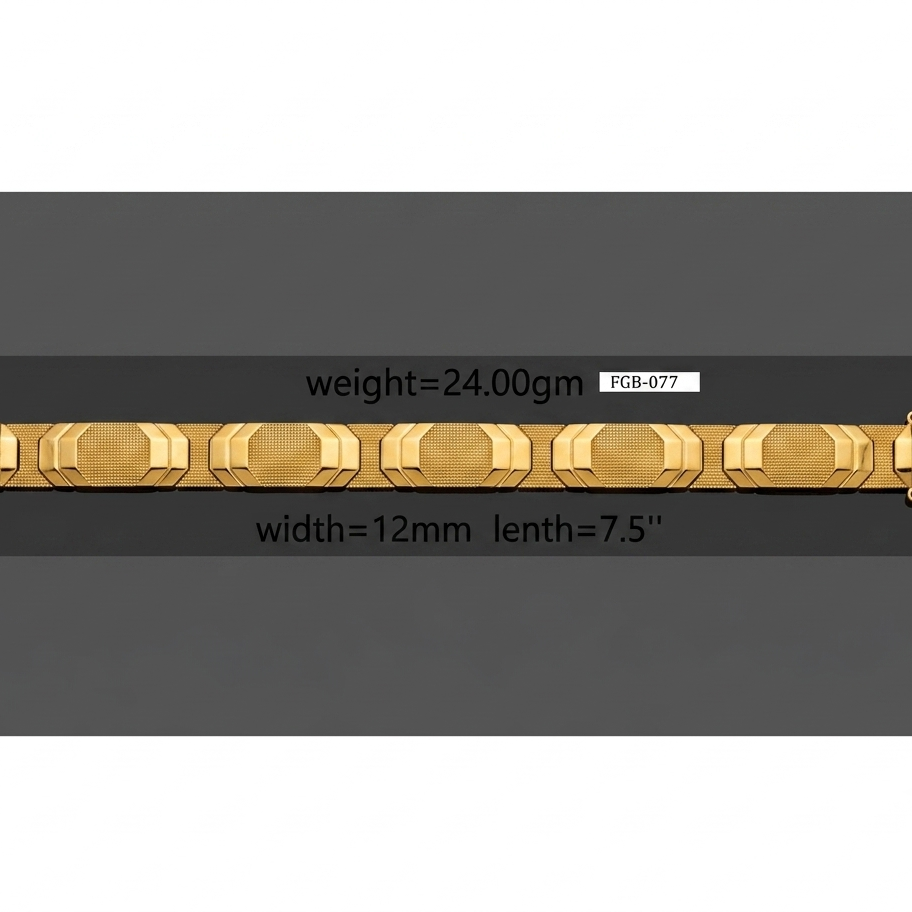 24gms Mens Paper Casting Bracelet #SB