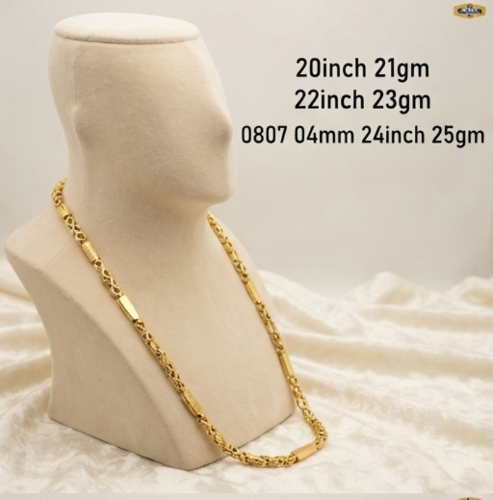 25gms Choko Type Casting chains-0807 #BB