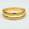 10gms Half round Bangles