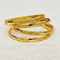 15gms Half round Bangles