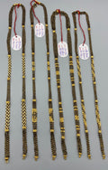 18-22gms Antique Mangal Sutra with pipe bharni #18