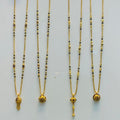 Short Mangalsutra with chain and pendant