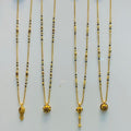 Short Mangalsutra with meena