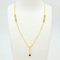 Minimal Short Mangalsutra with box chain