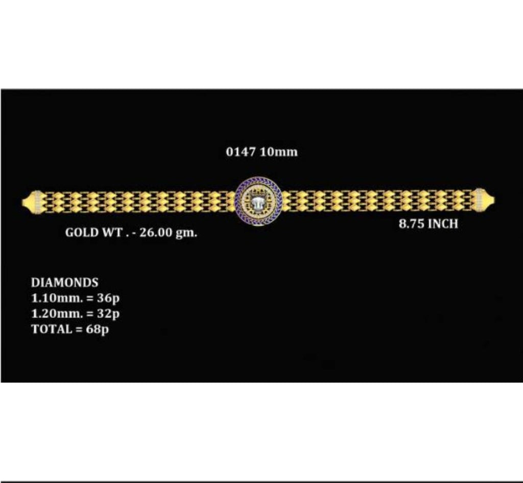 26gm Paper Casting Bracelet - 0147  #BB
