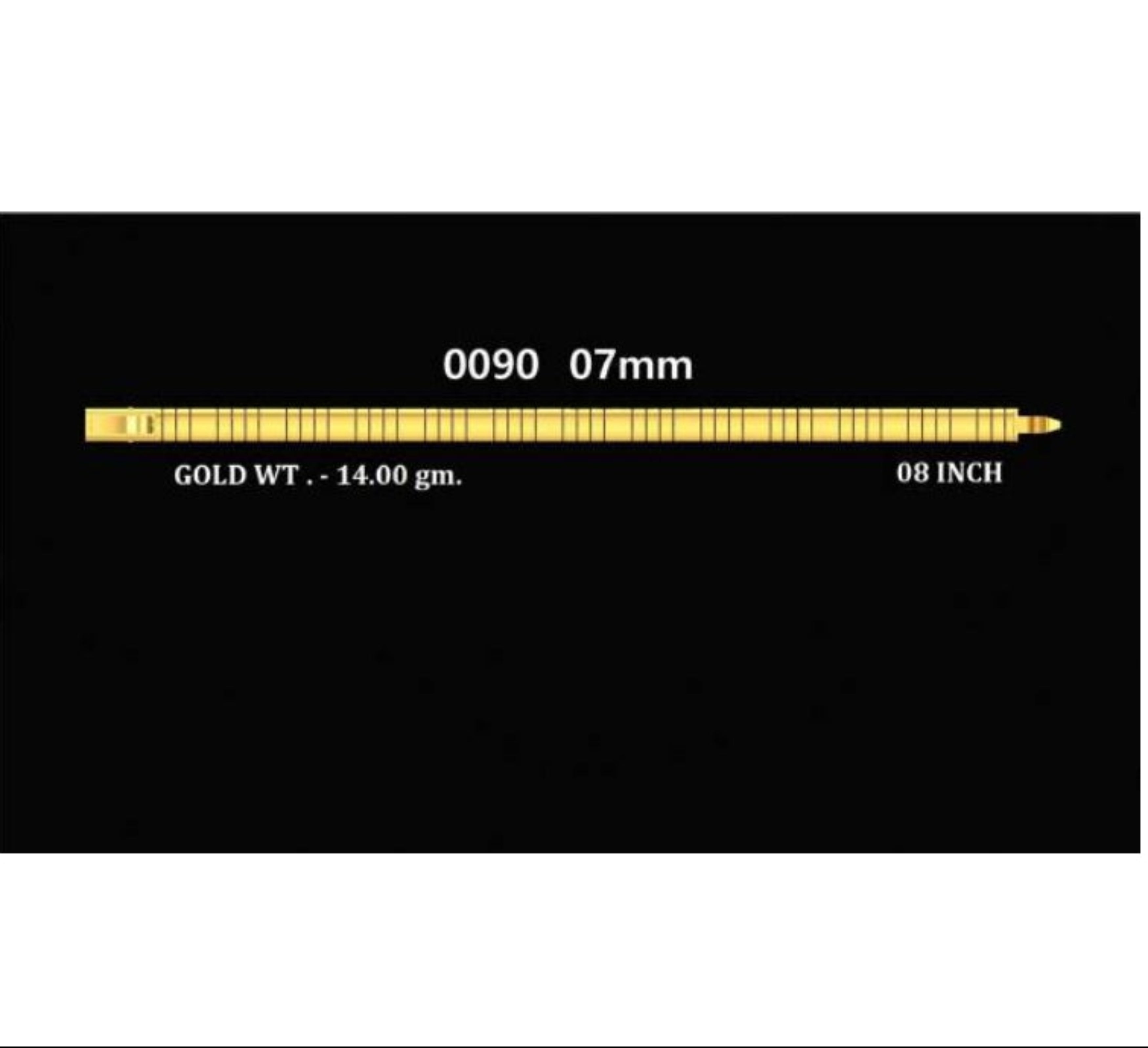 14gm Paper Casting Bracelet - 0090  #BB