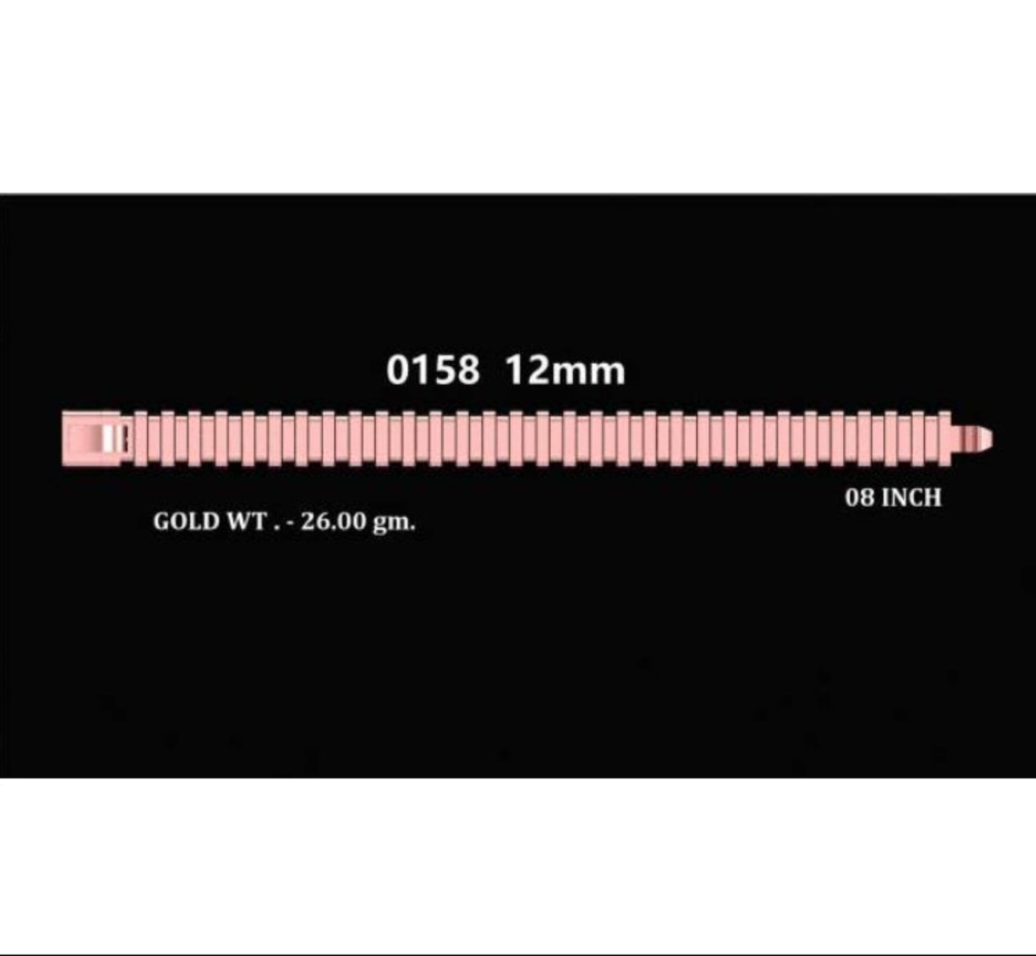26gm Paper Casting Bracelet - 0158  #BB