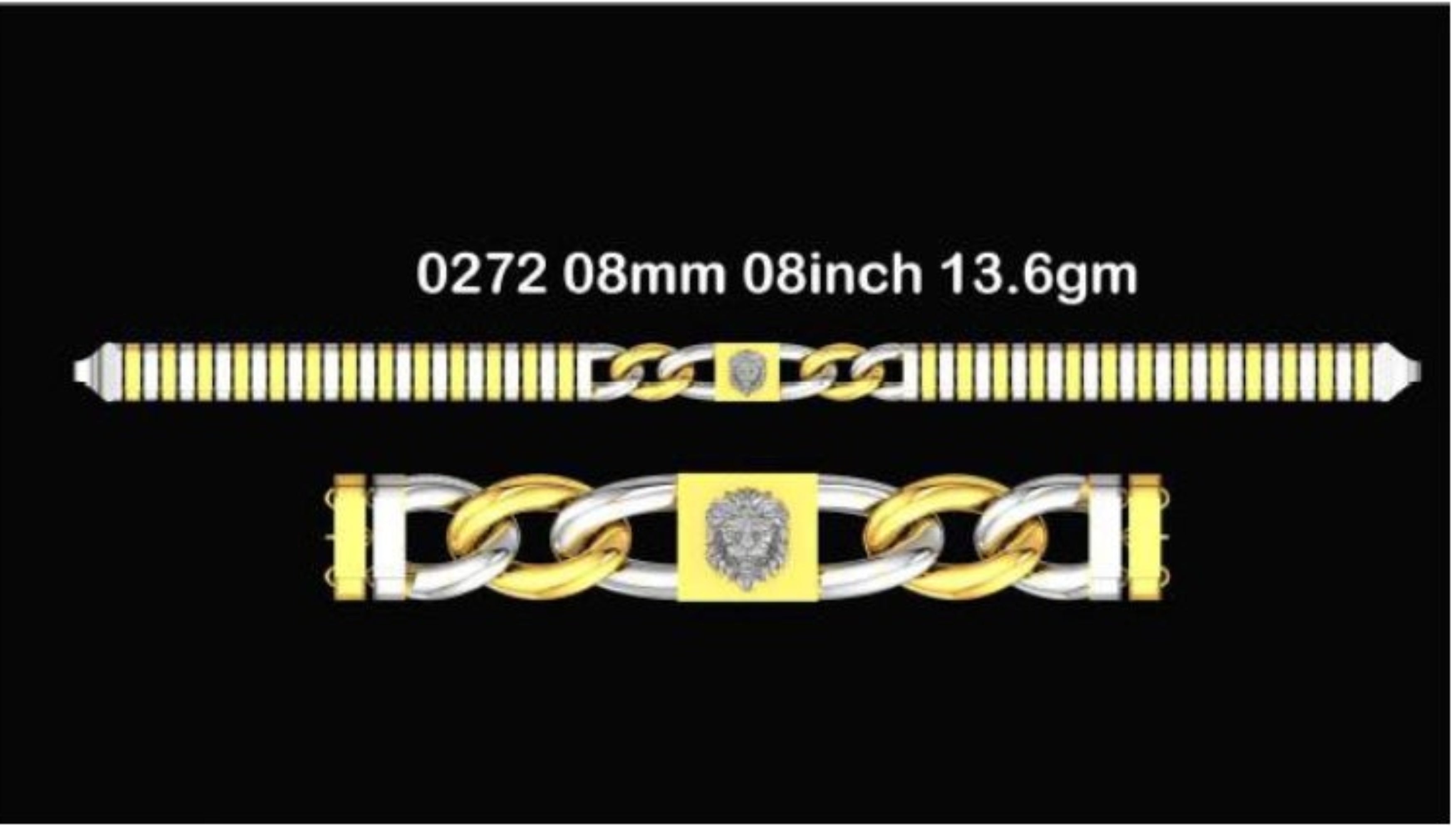 14gm Paper Casting Bracelet - 0272  #BB