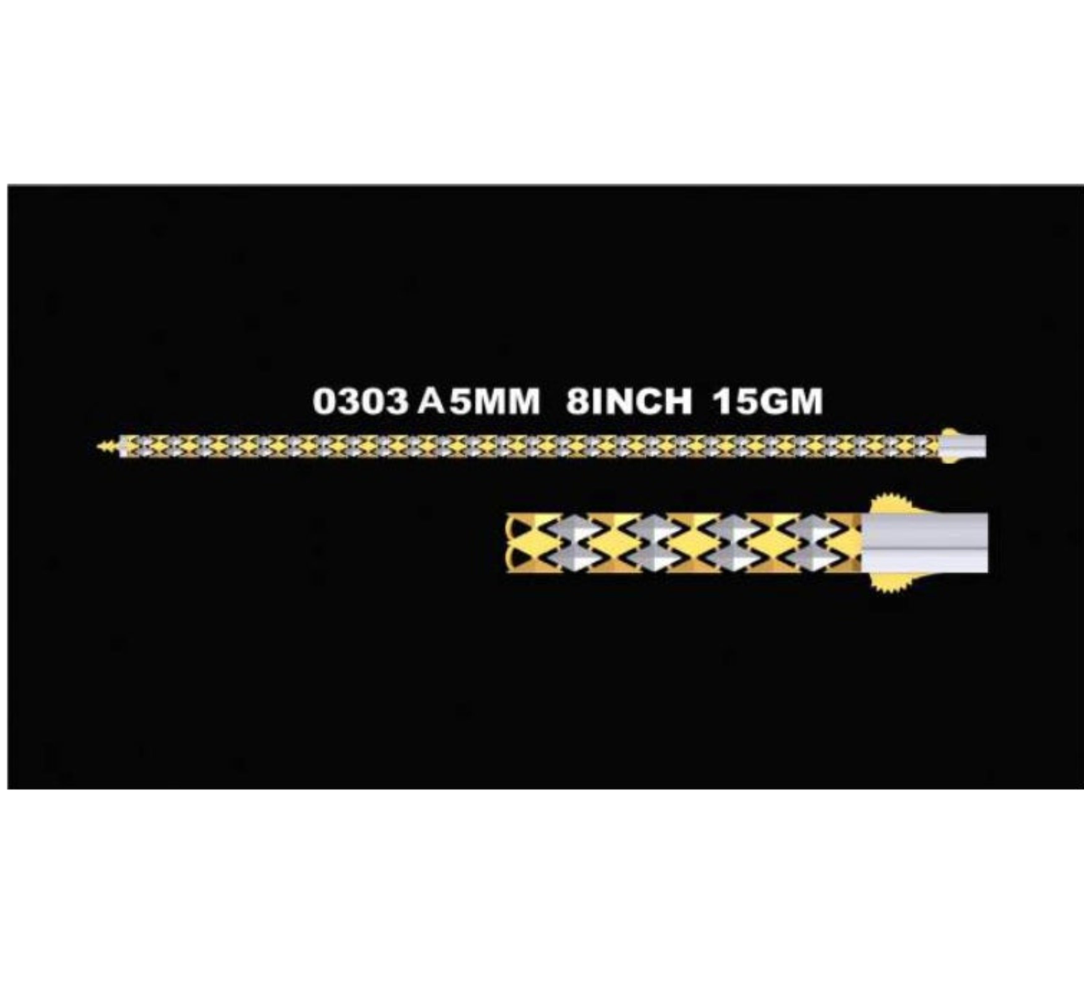 15gm Paper Casting Bracelet - 0303 #BB