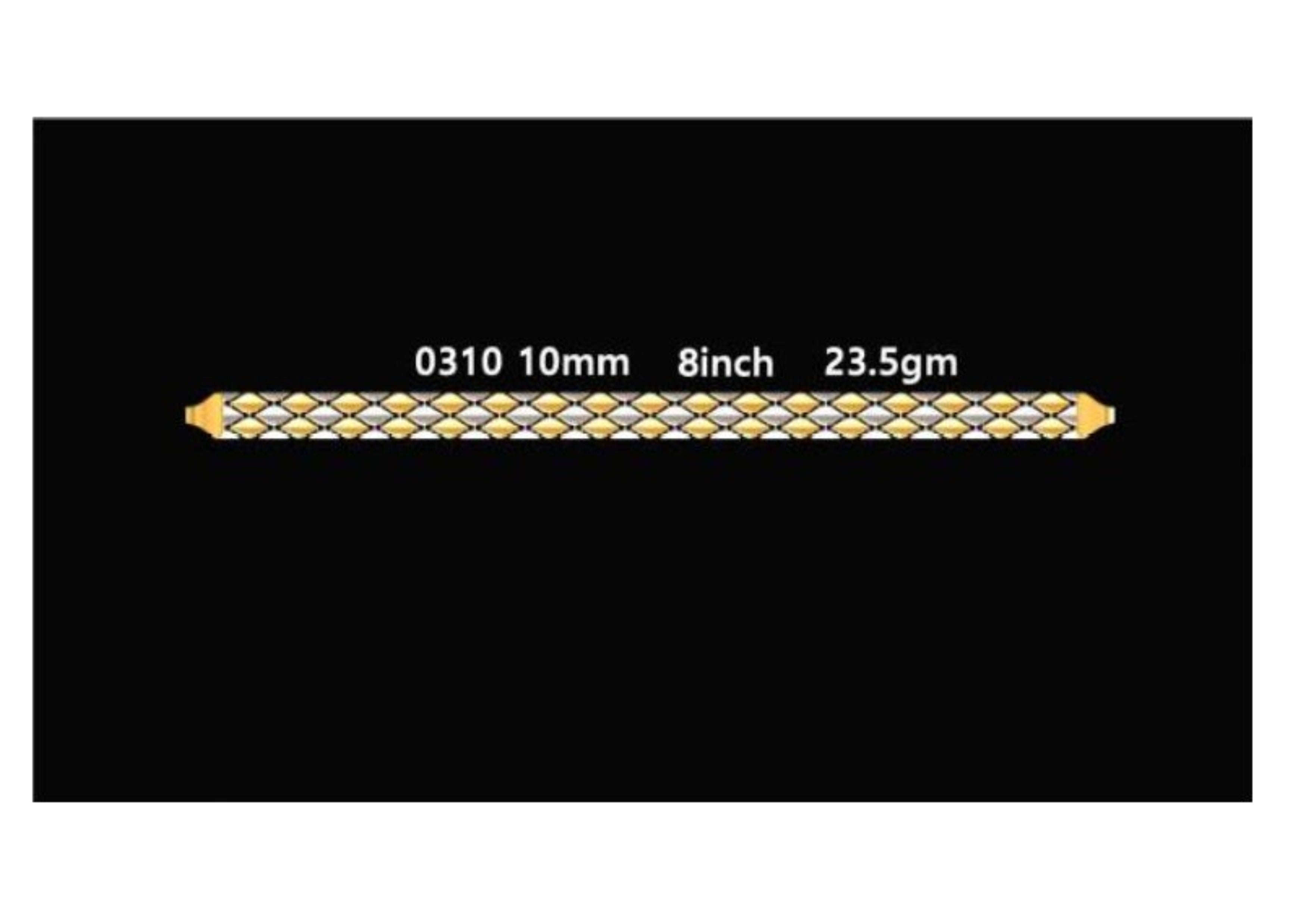 24gm Paper Casting Bracelet - 0310 #BB
