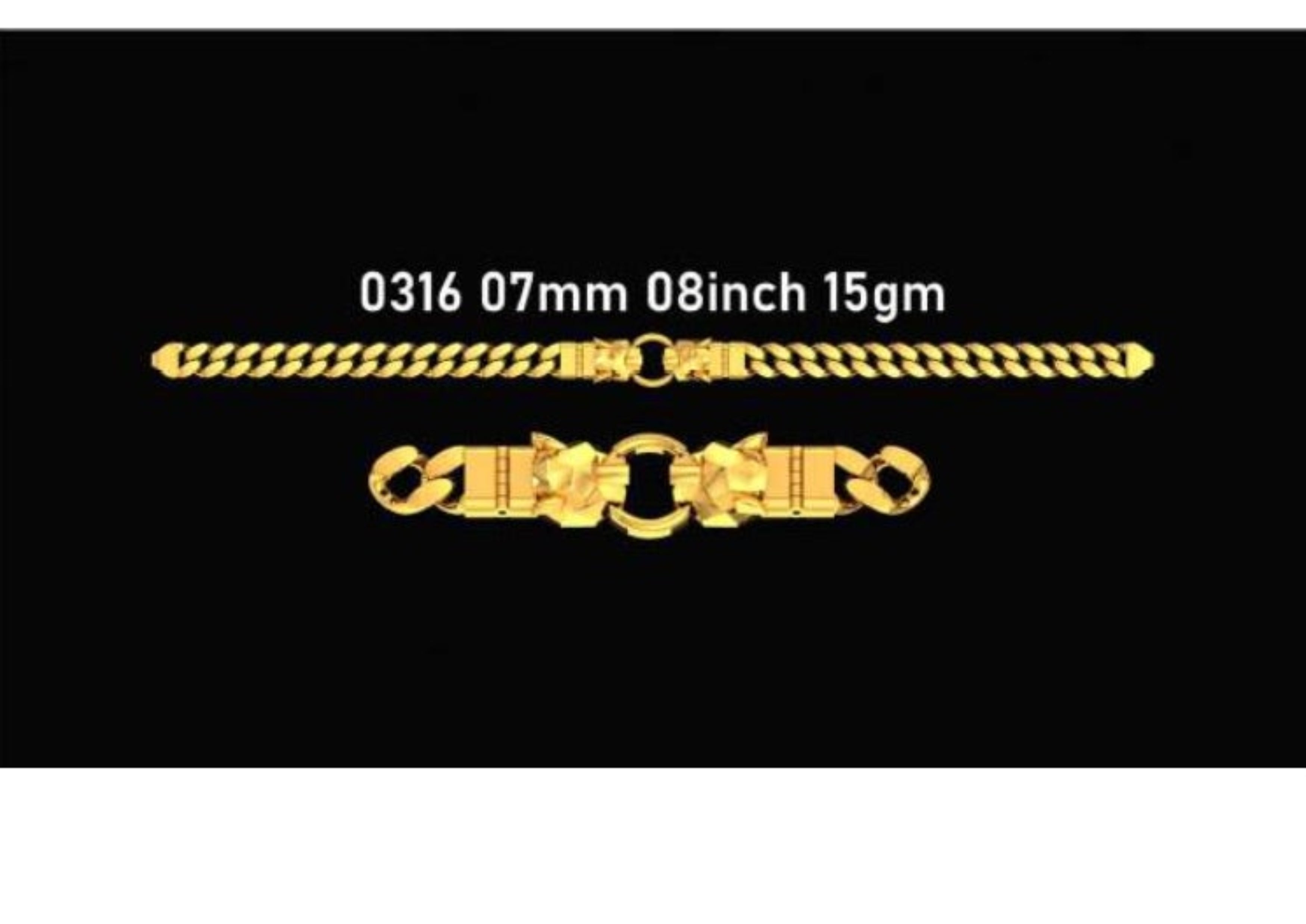15gm Paper Casting Bracelet - 0316 #BB