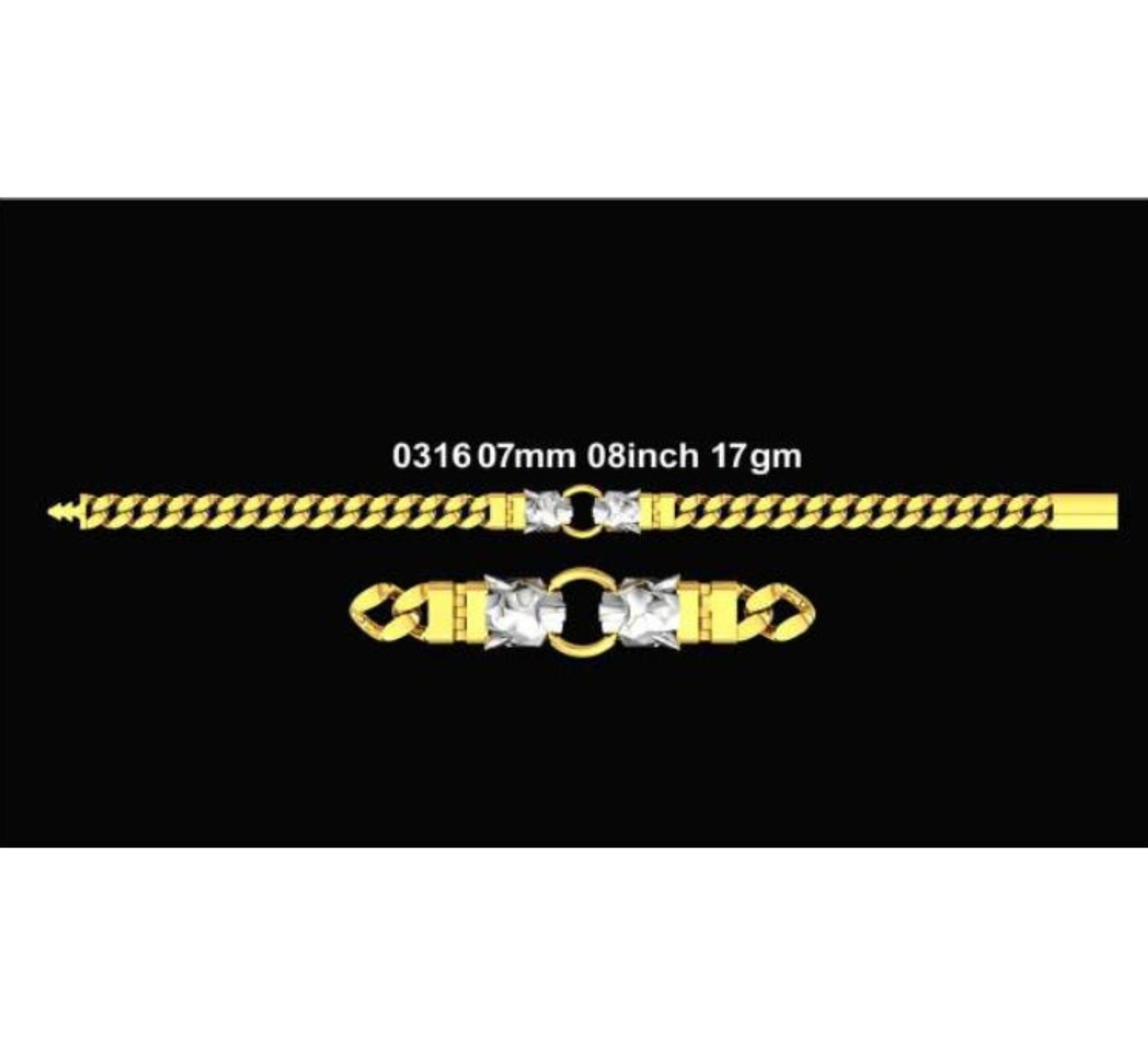 17gm Paper Casting Bracelet - 0316 #BB