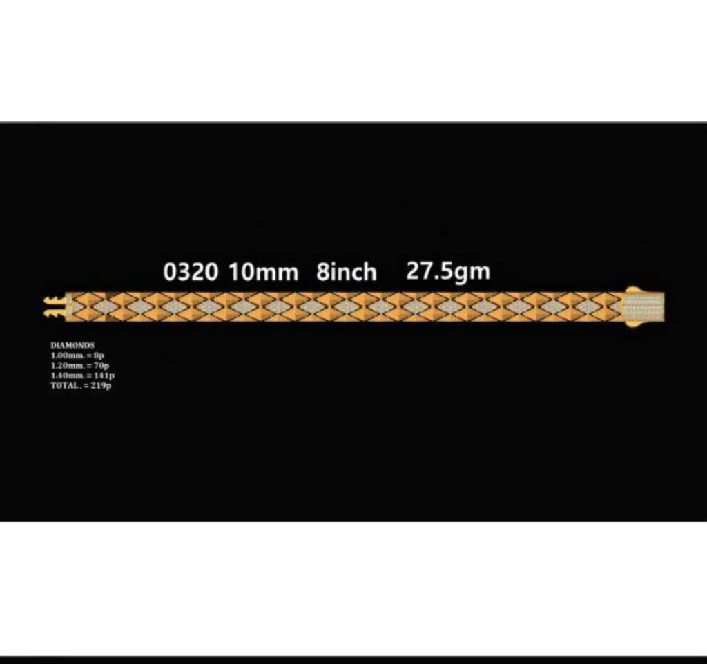 28gm Paper Casting Bracelet - 0320 #BB