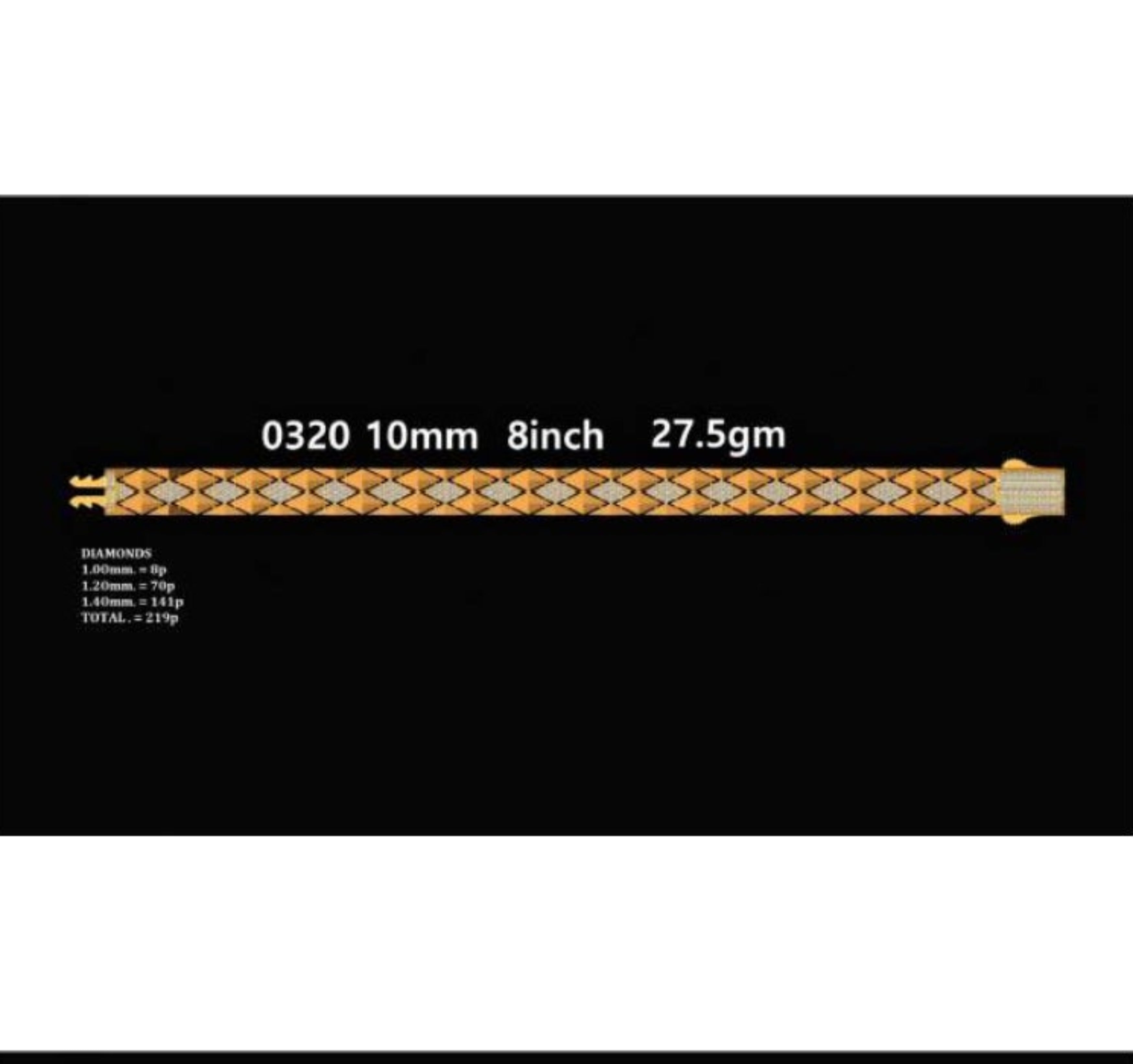 28gm Paper Casting Bracelet - 0320 #BB