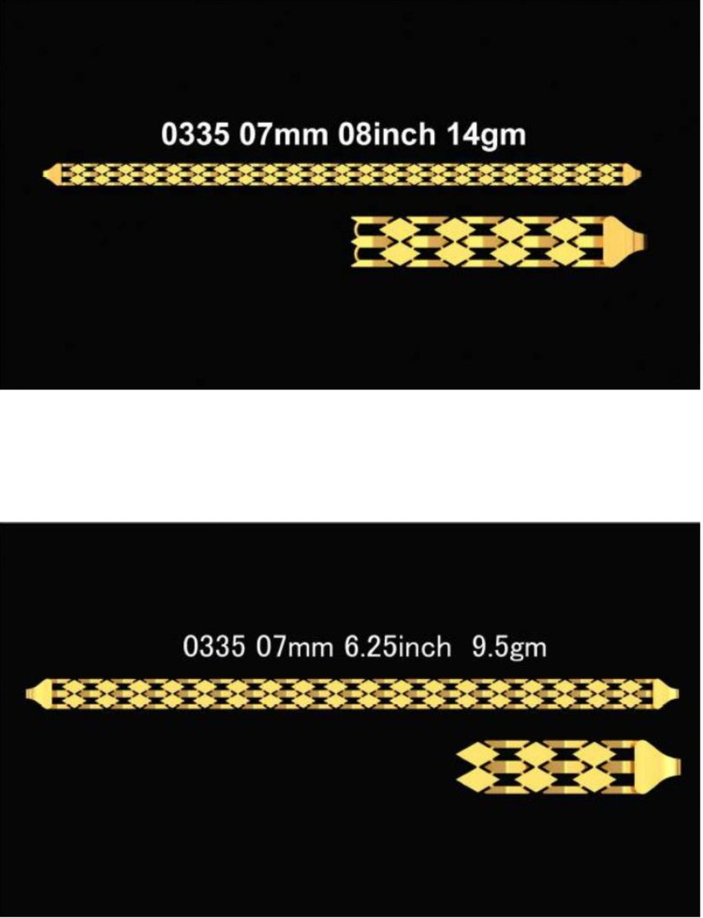 14gm Paper Casting Bracelet - 0335 #BB