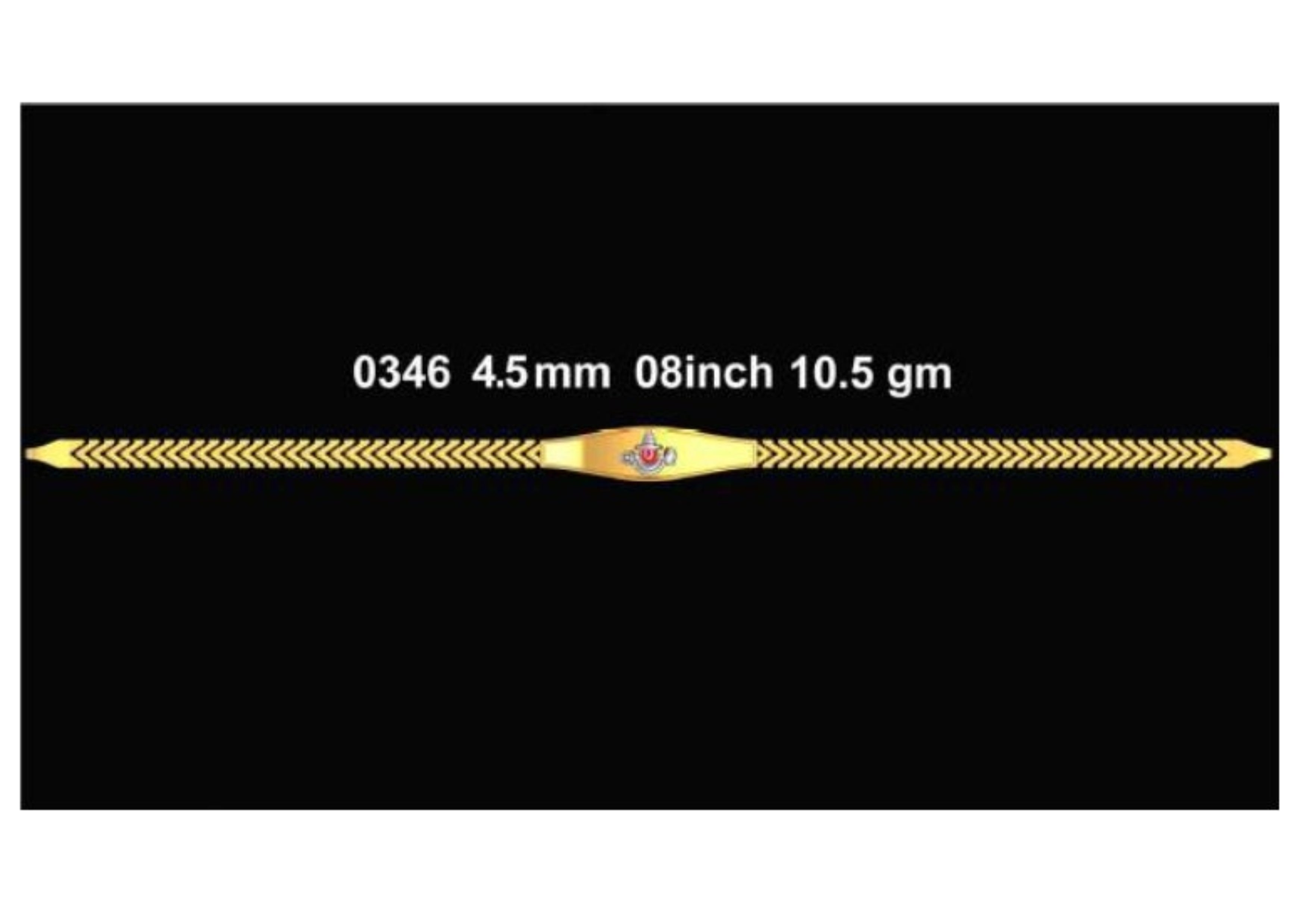 11gm Paper Casting Bracelet - 0346 #BB