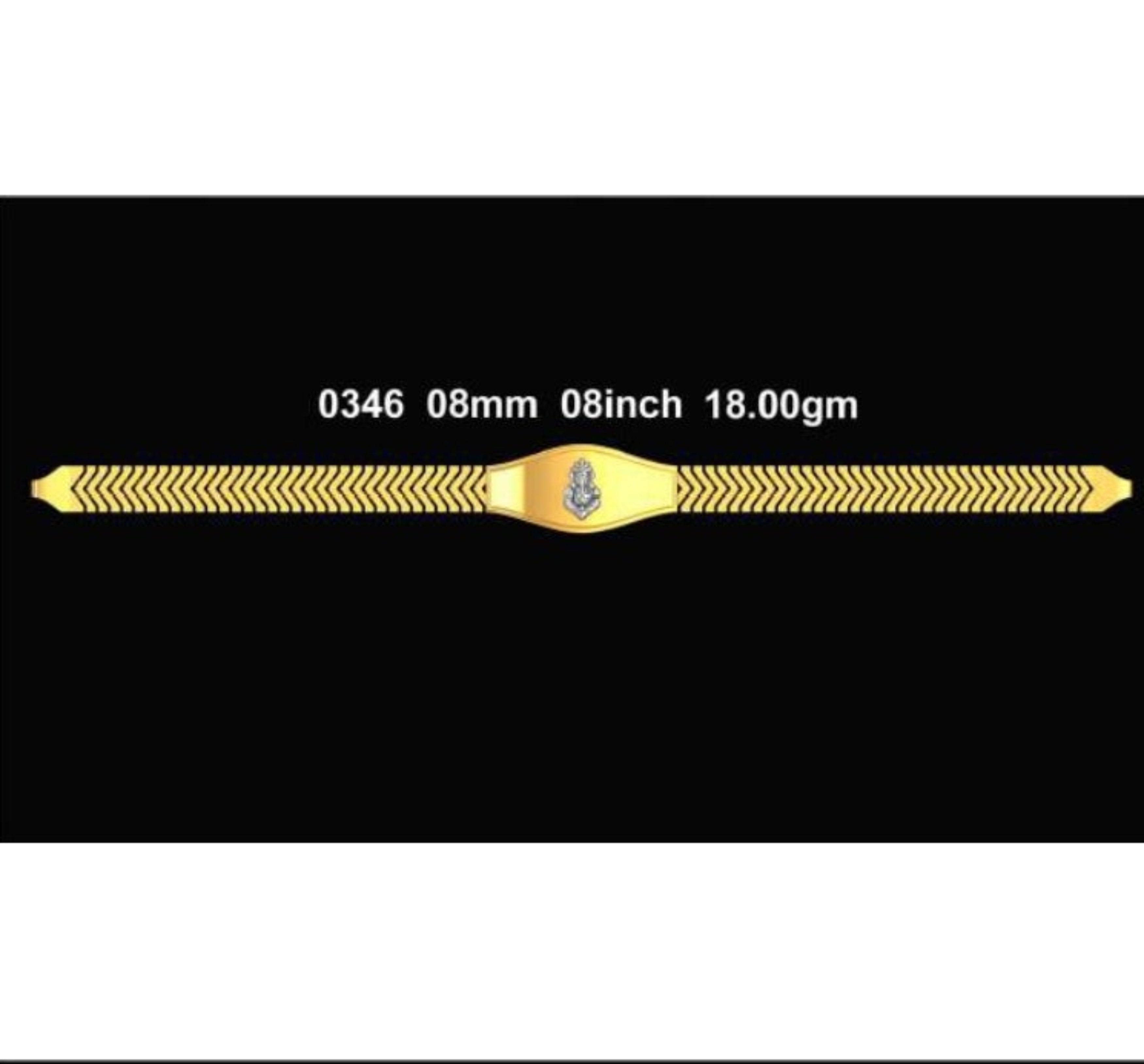 18gm Paper Casting Bracelet - 0346 #BB