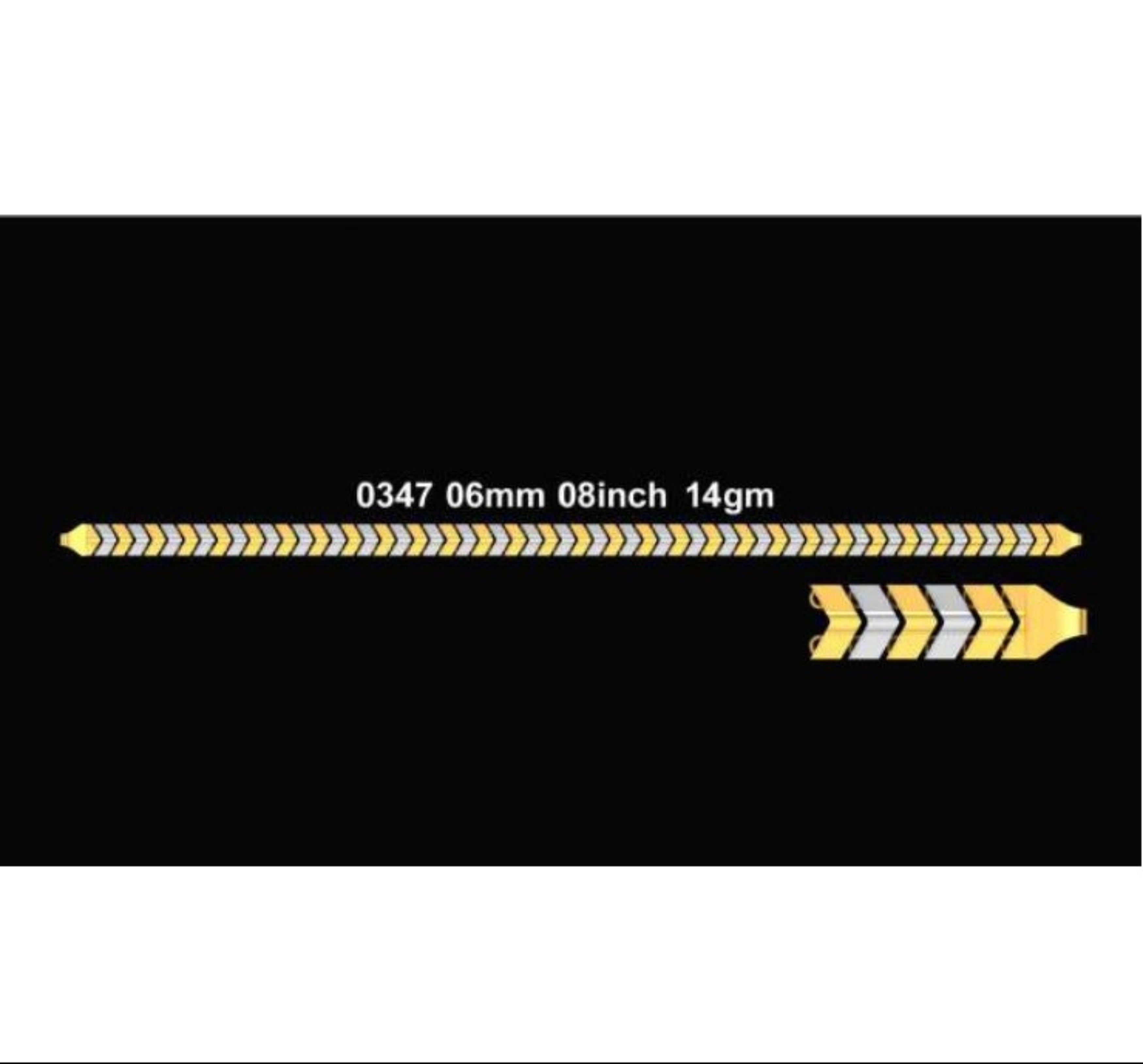 14gm Paper Casting Bracelet - 0347 #BB