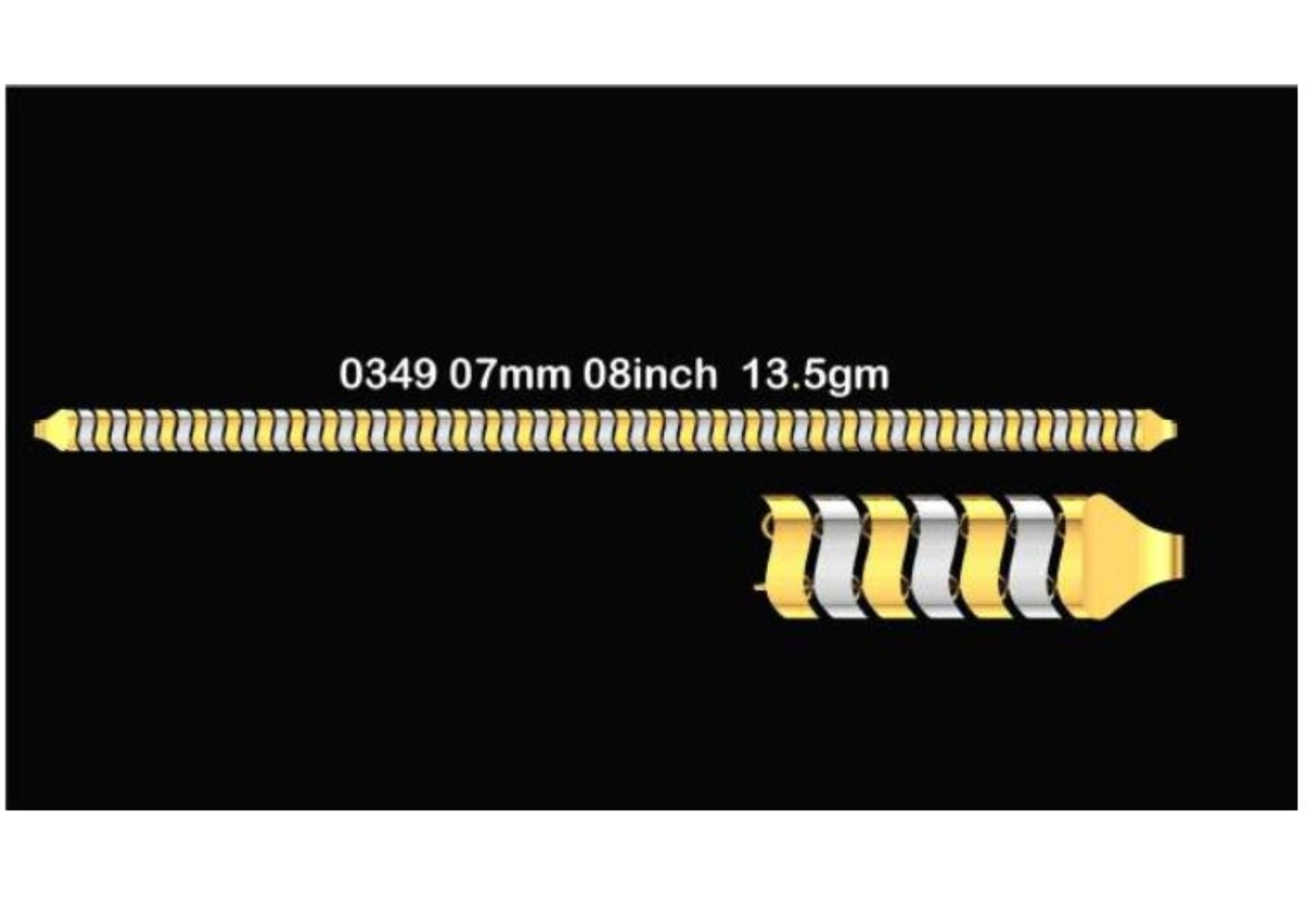14gm Paper Casting Bracelet - 0349 #BB