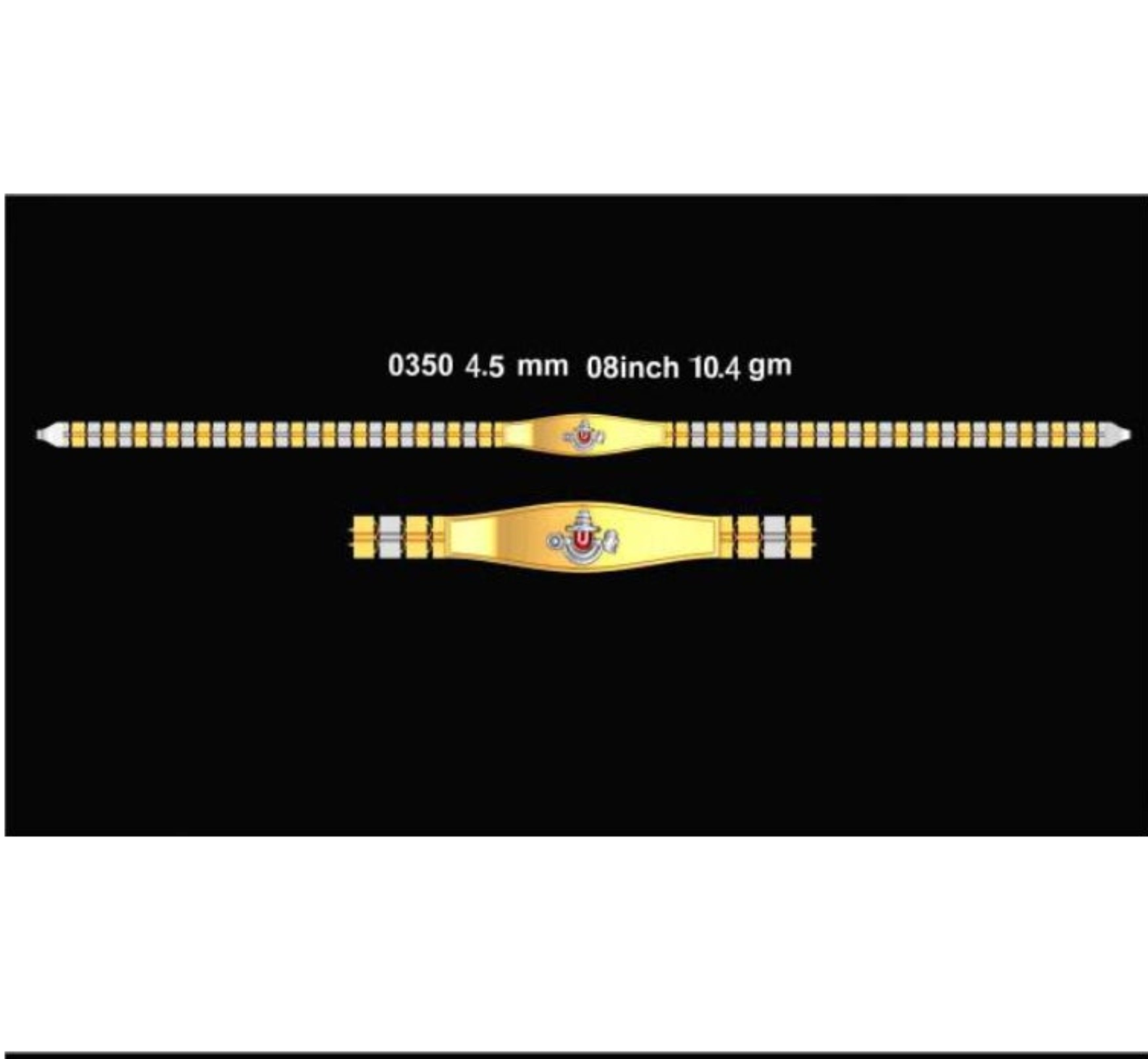 11gm Paper Casting Bracelet - 0350 #BB