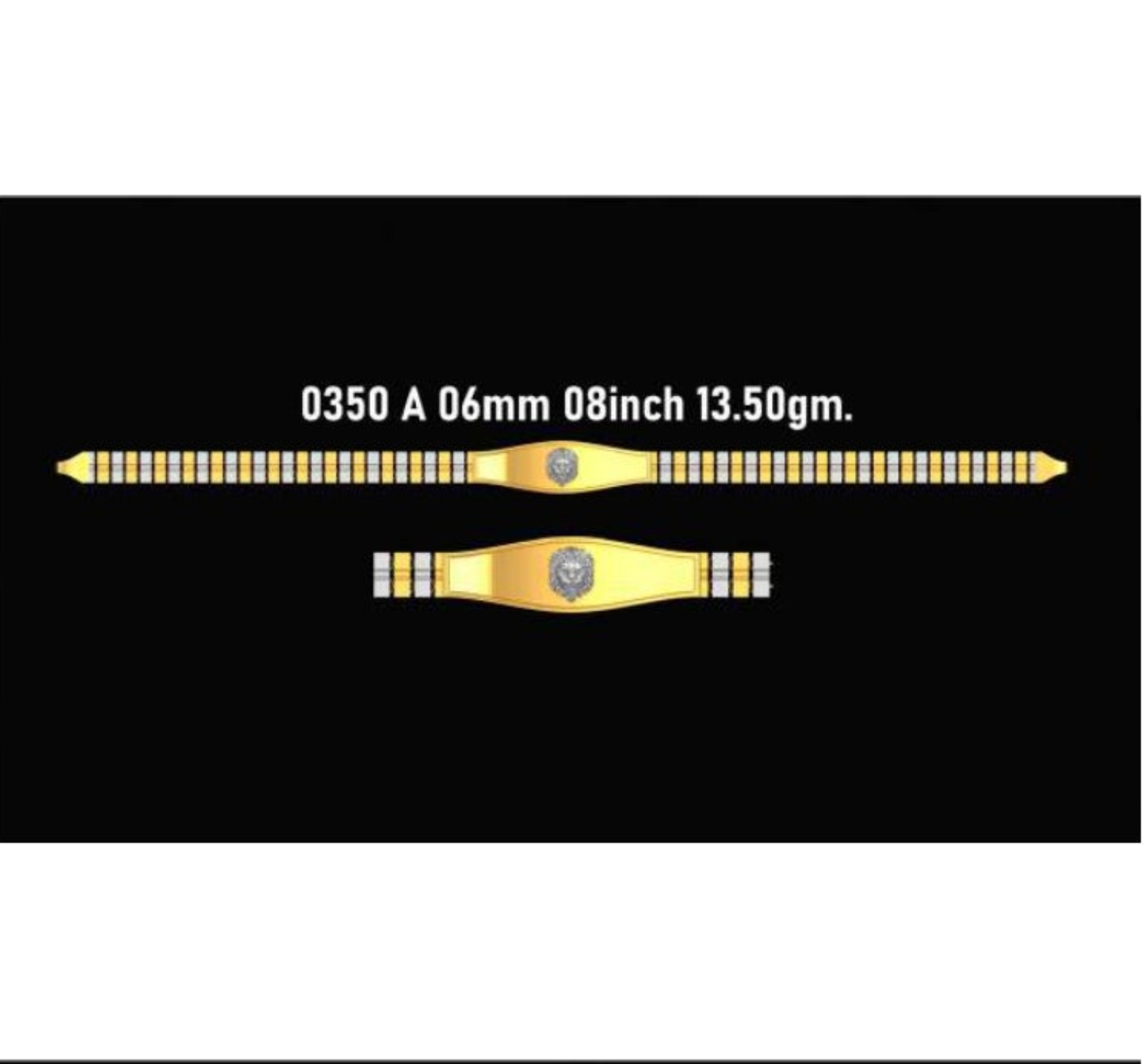 14gm Paper Casting Bracelet - 0350A #BB