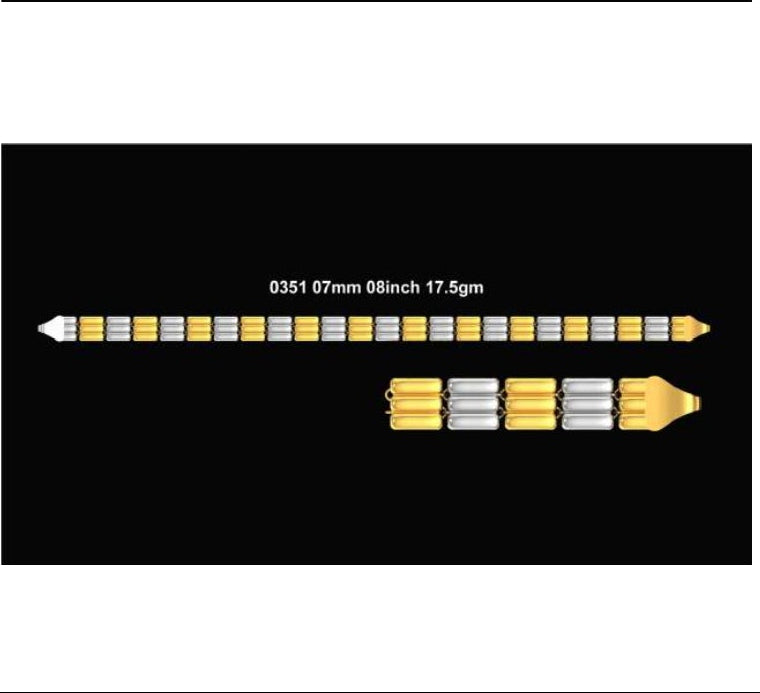 18gm Paper Casting Bracelet - 0351 #BB