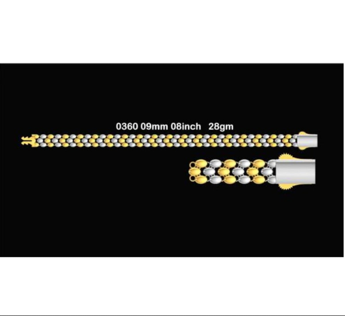 28gm Paper Casting Bracelet - 0360 #BB