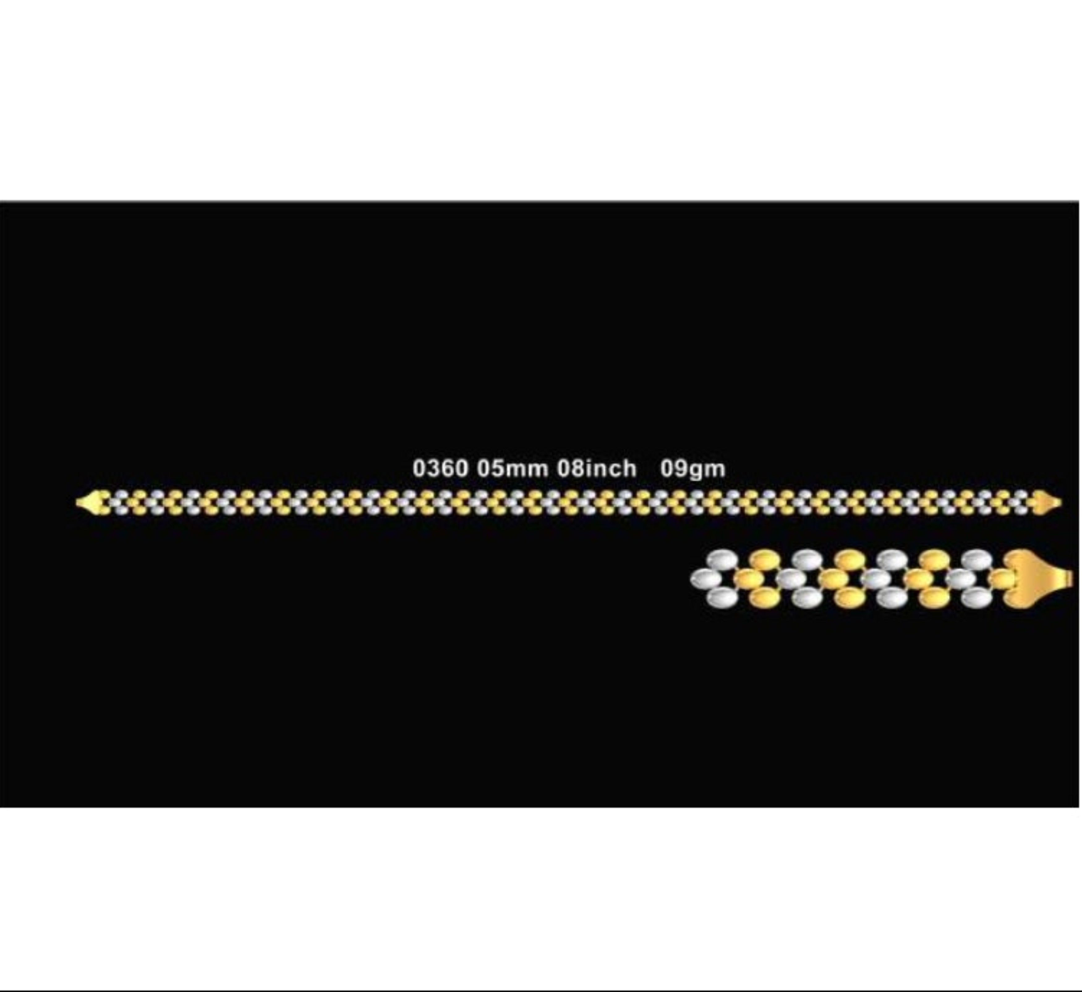 10gm Paper Casting Bracelet - 0360 #BB
