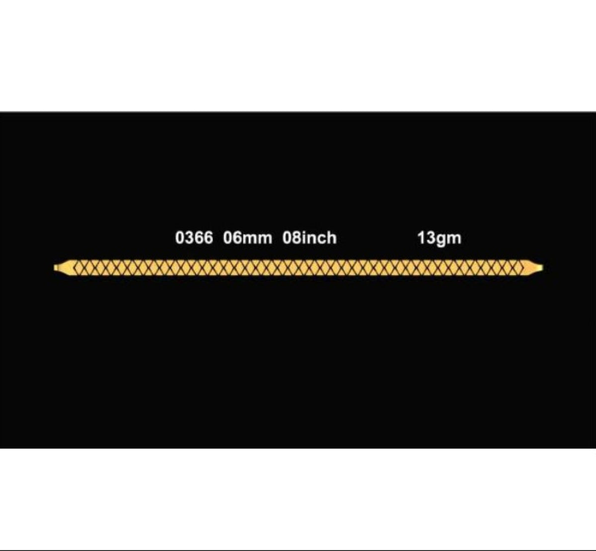 13gm Paper Casting Bracelet - 0366 #BB