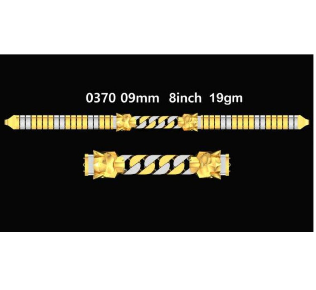 19gm Paper Casting Bracelet - 0370 #BB