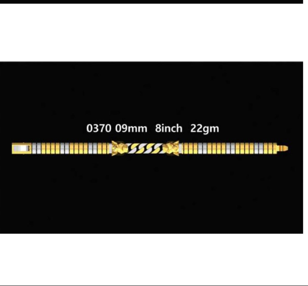 22gm Paper Casting Bracelet - 0370 #BB