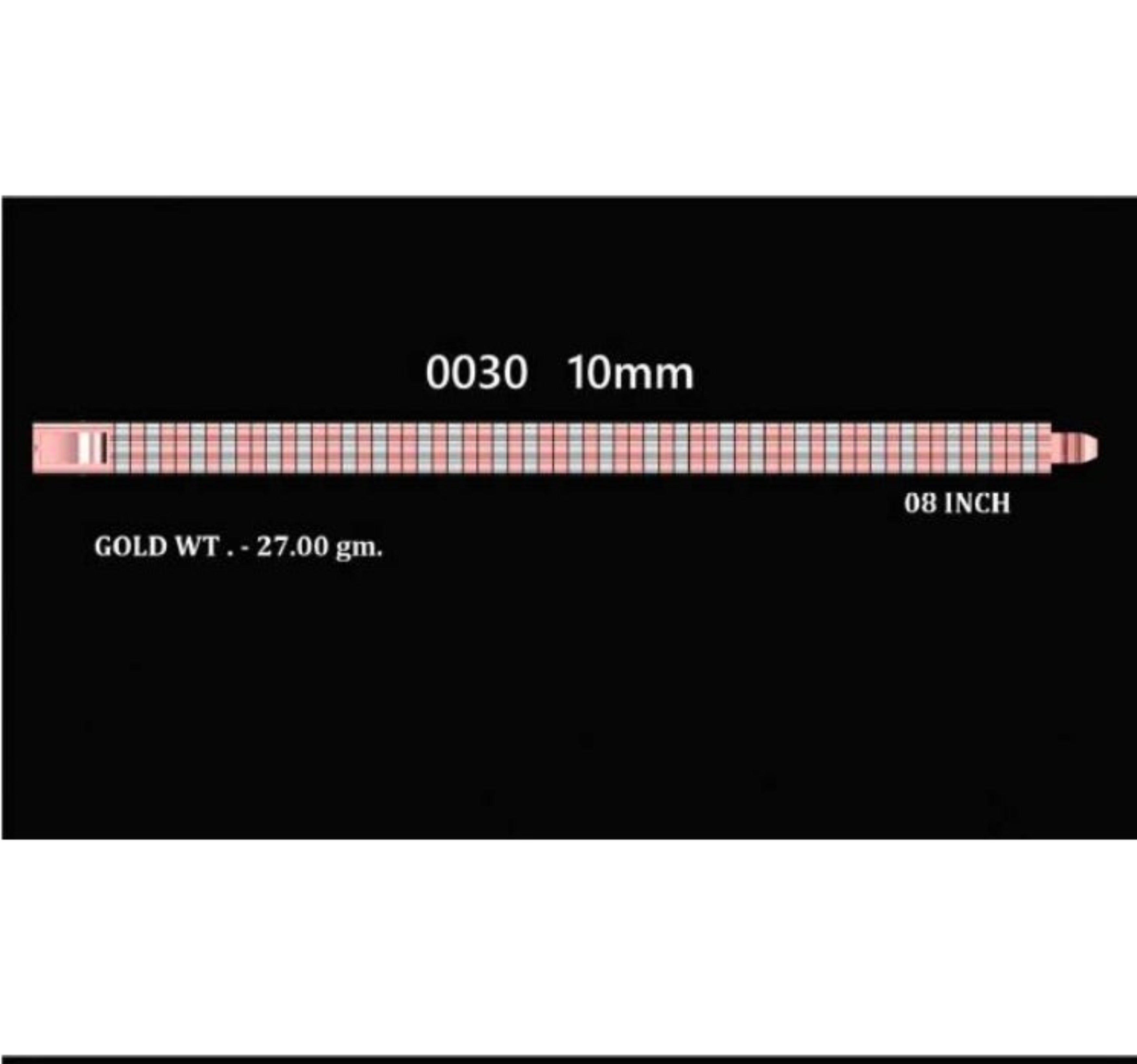 27gm Paper Casting Bracelet - 0030  #BB