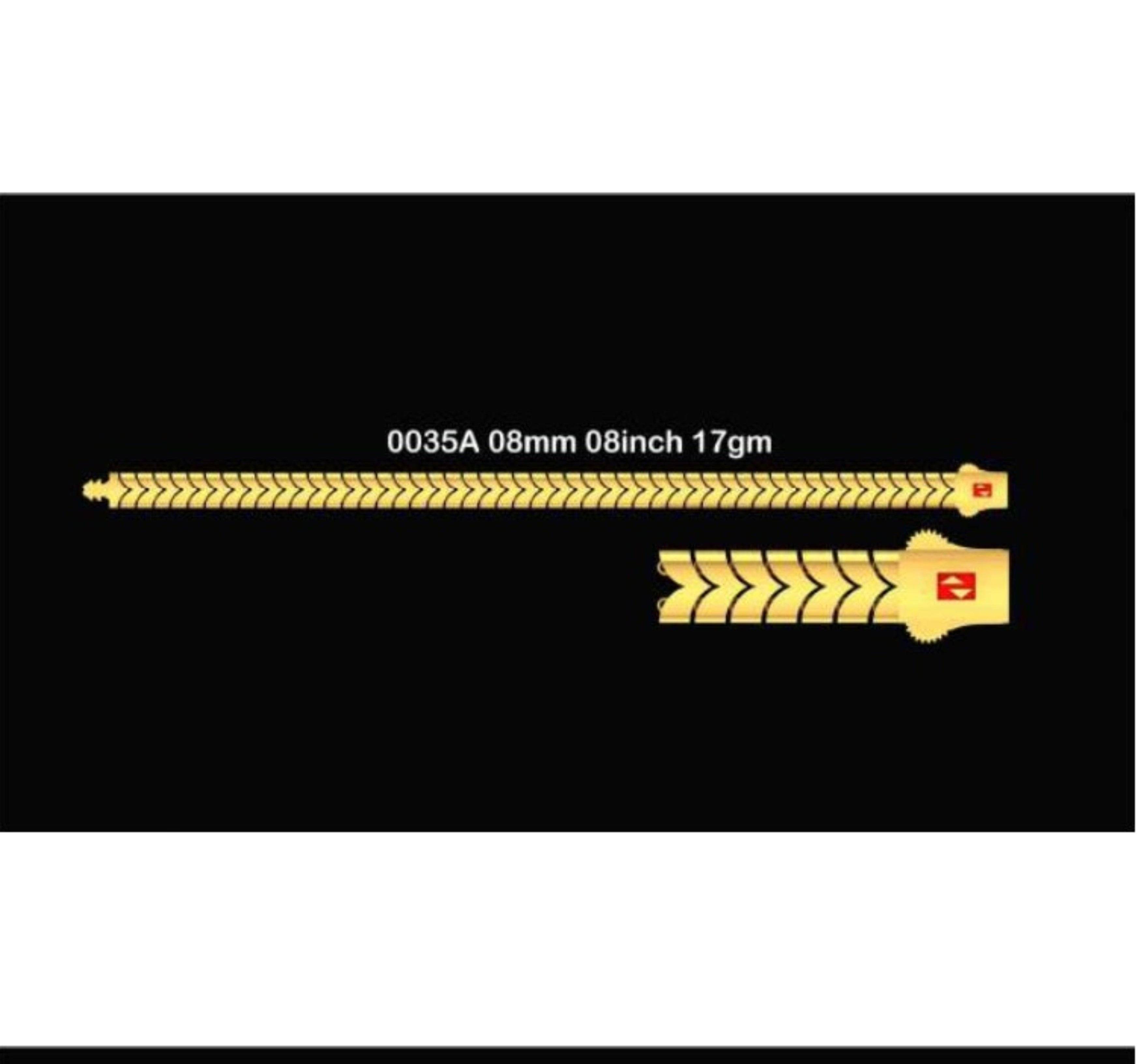 17gm Paper Casting Bracelet - 0035A  #BB