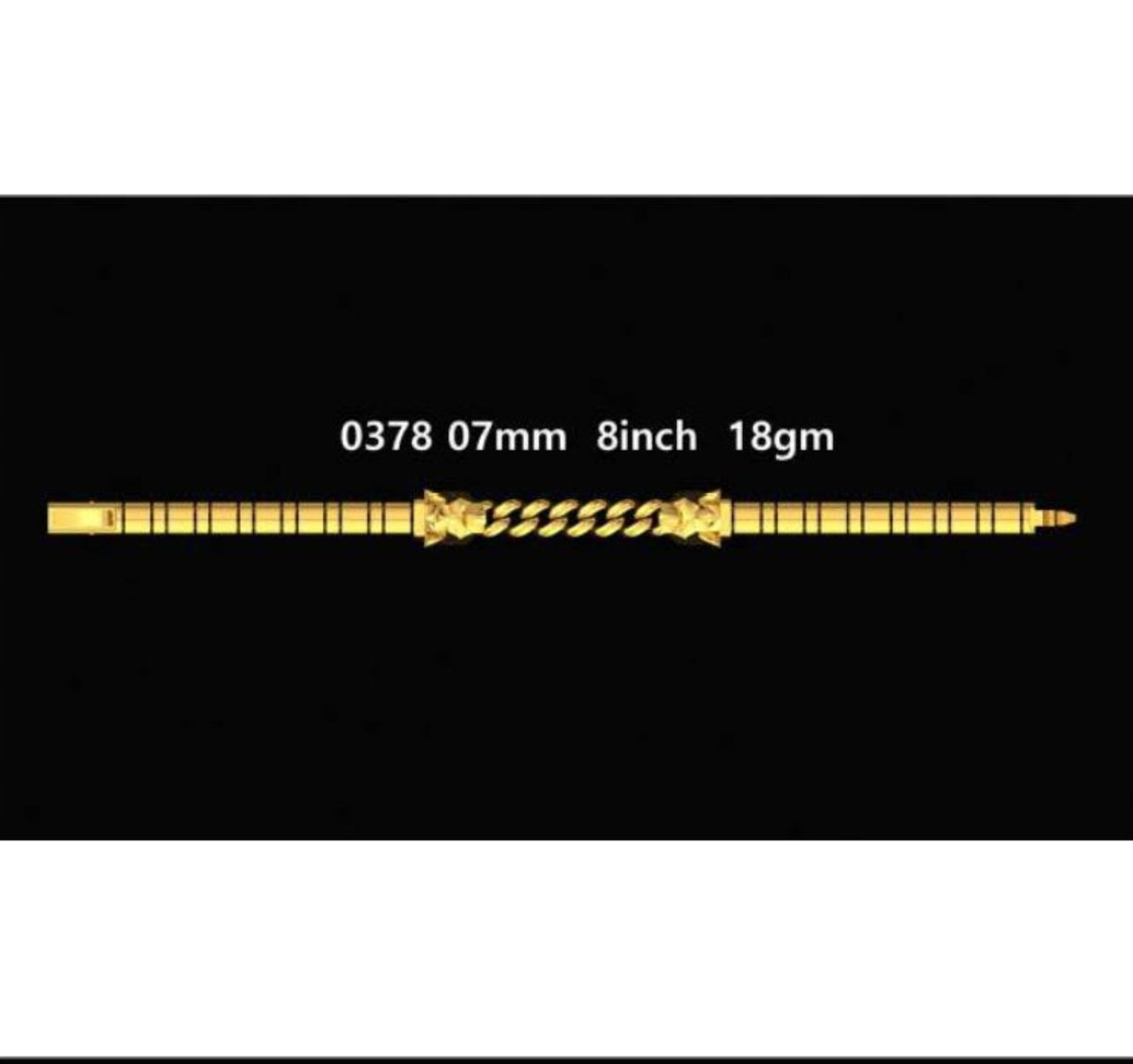 18gm Paper Casting Bracelet - 0378 #BB