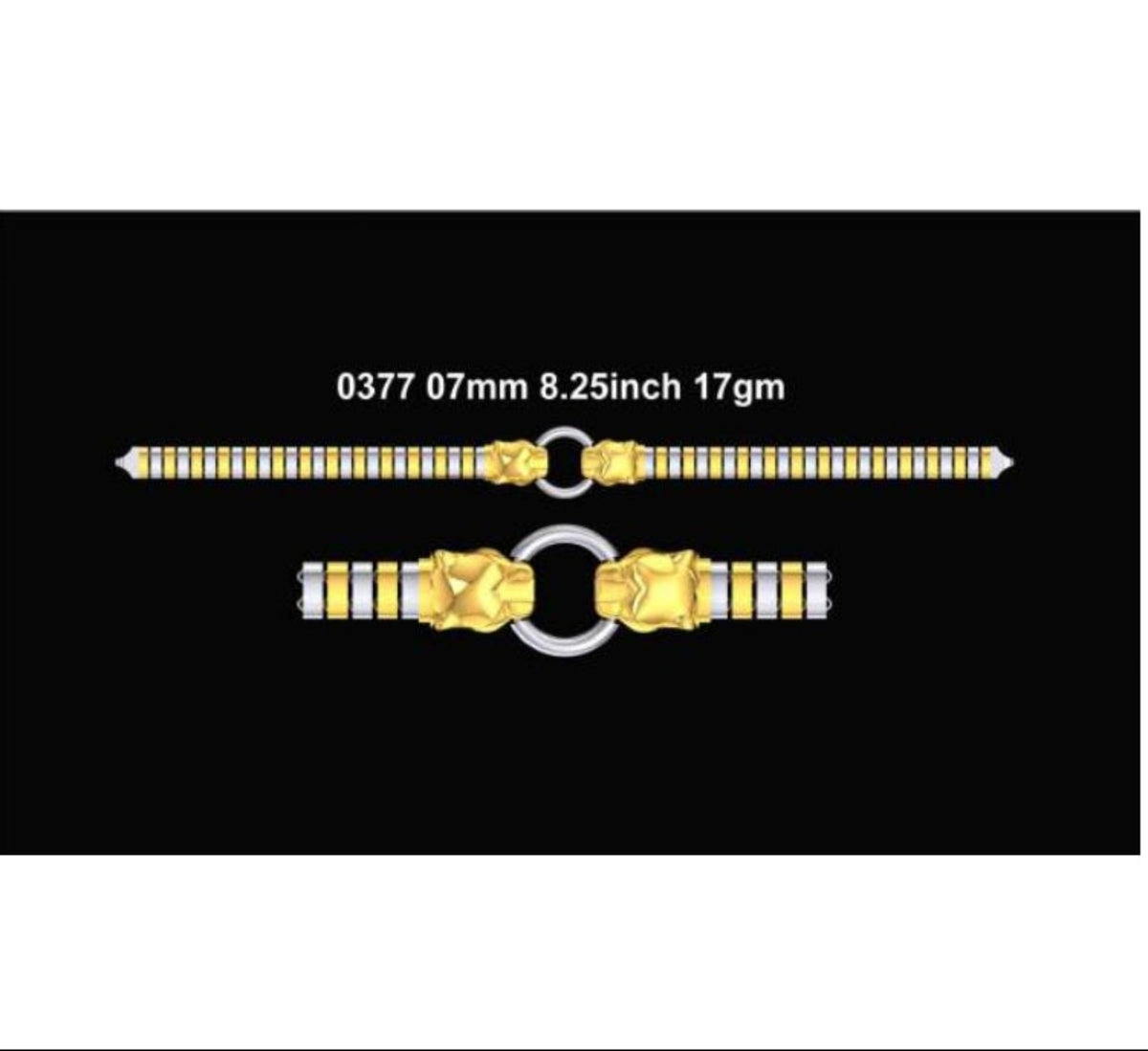 17gm Paper Casting Bracelet - 0377 #BB