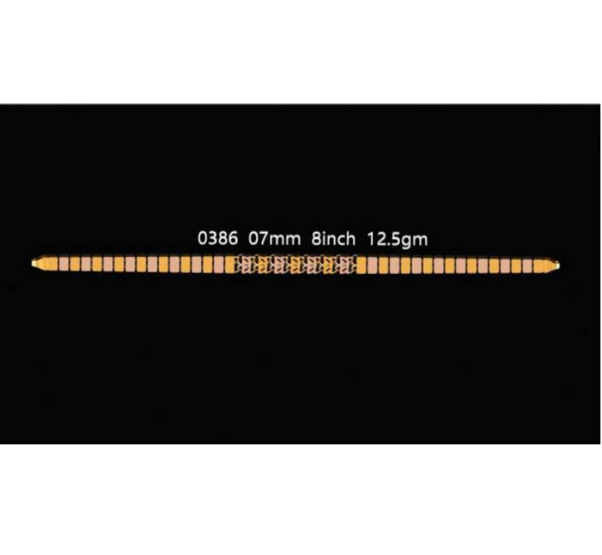 13gm Paper Casting Bracelet - 0386 #BB