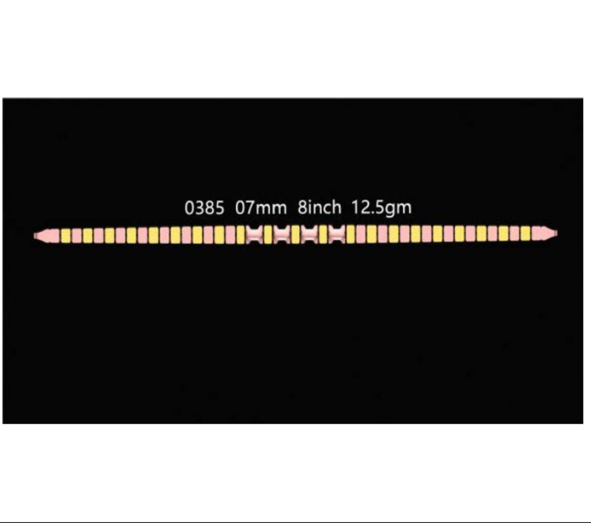13gm Paper Casting Bracelet - 0385 #BB