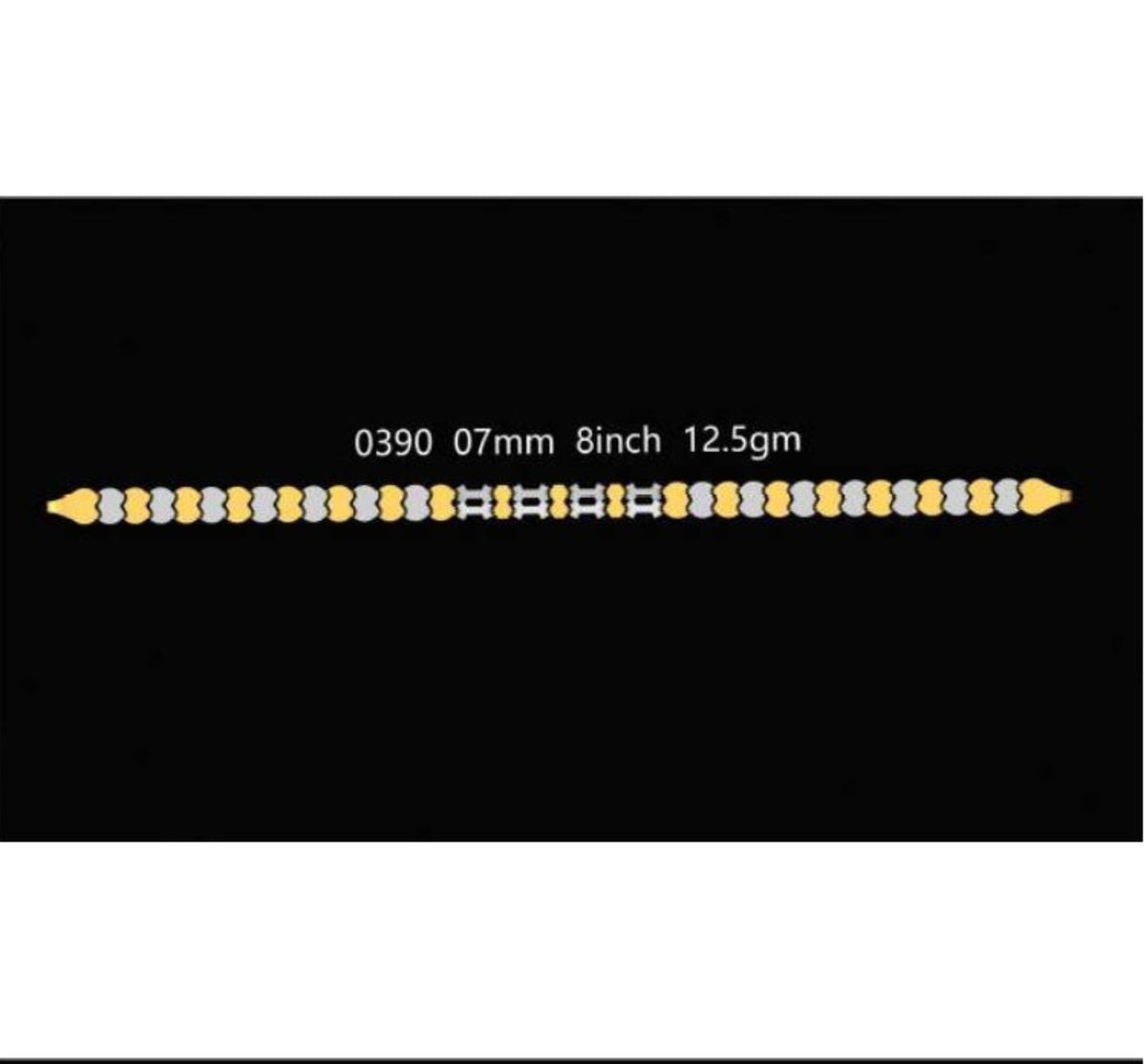 13gm Paper Casting Bracelet - 0390 #BB