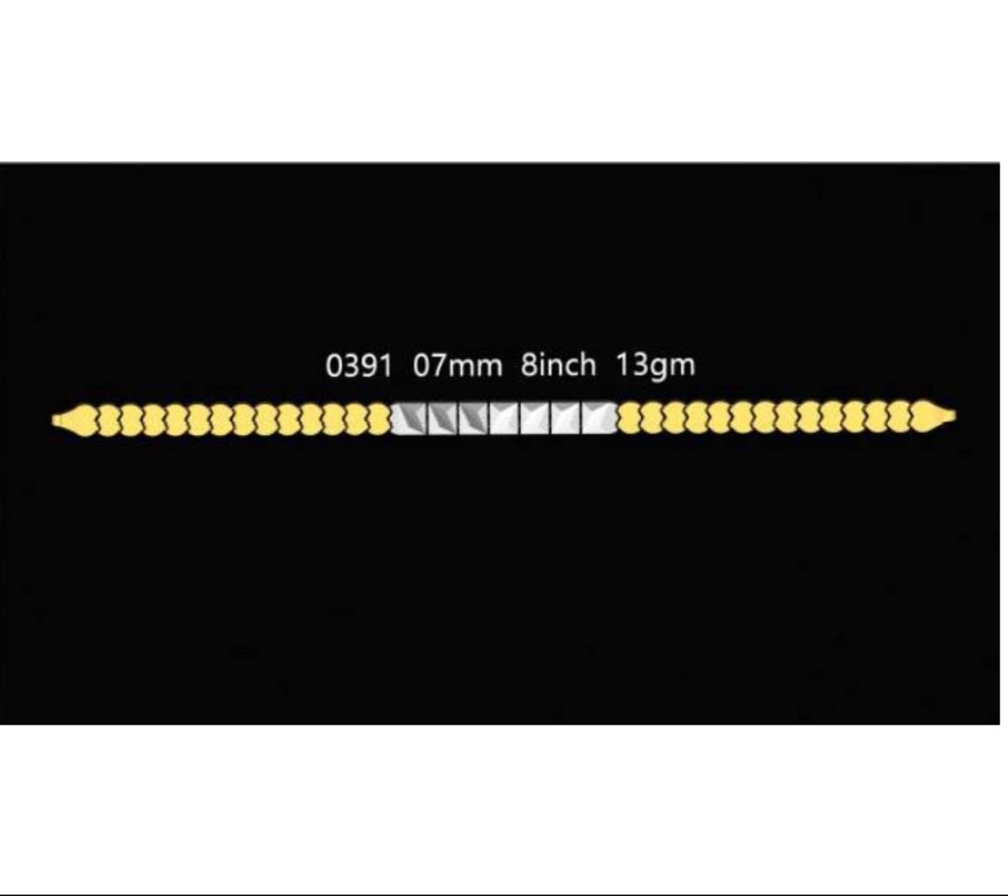 13gm Paper Casting Bracelet - 0391 #BB