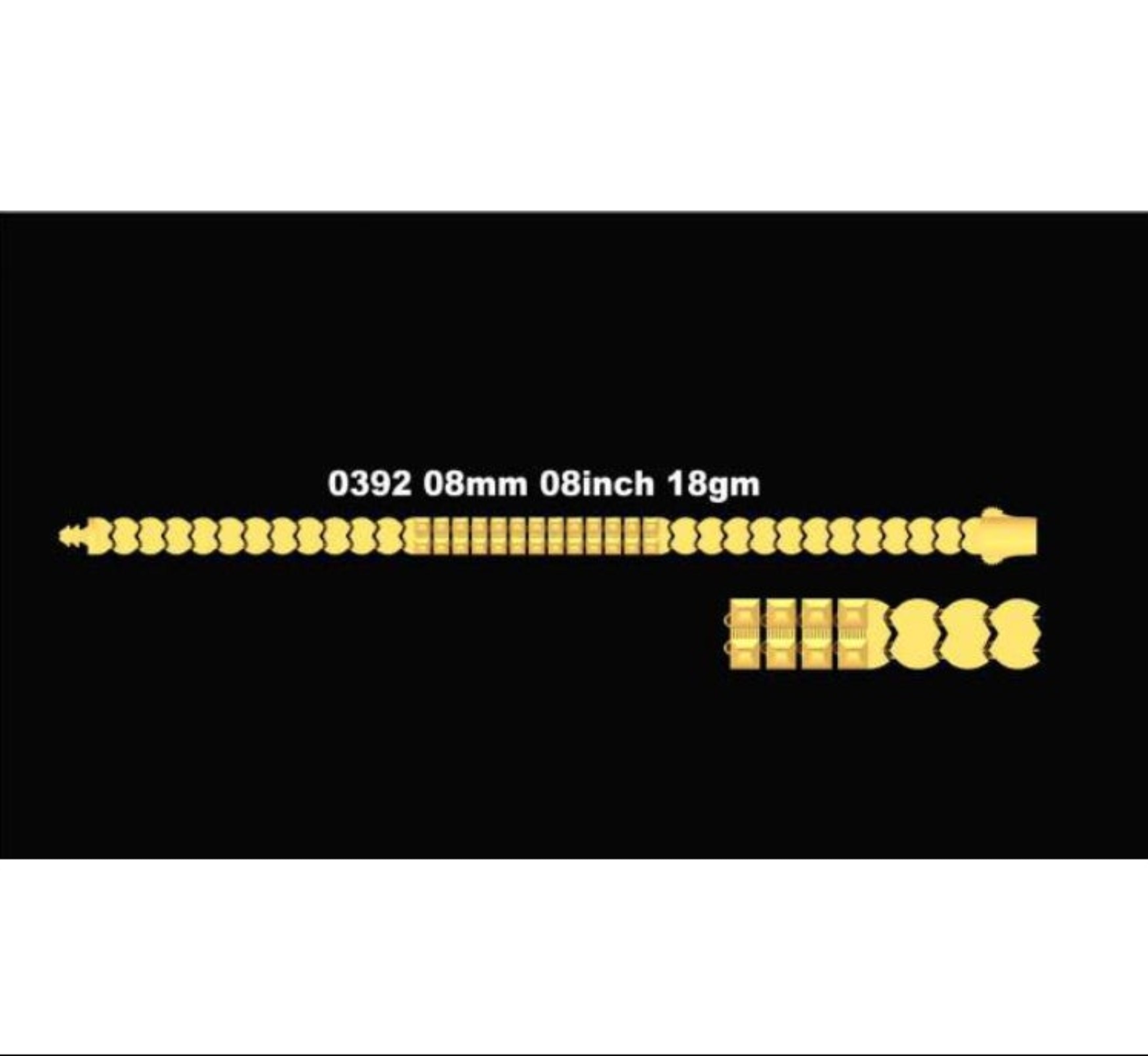 18gm Paper Casting Bracelet - 0393 #BB