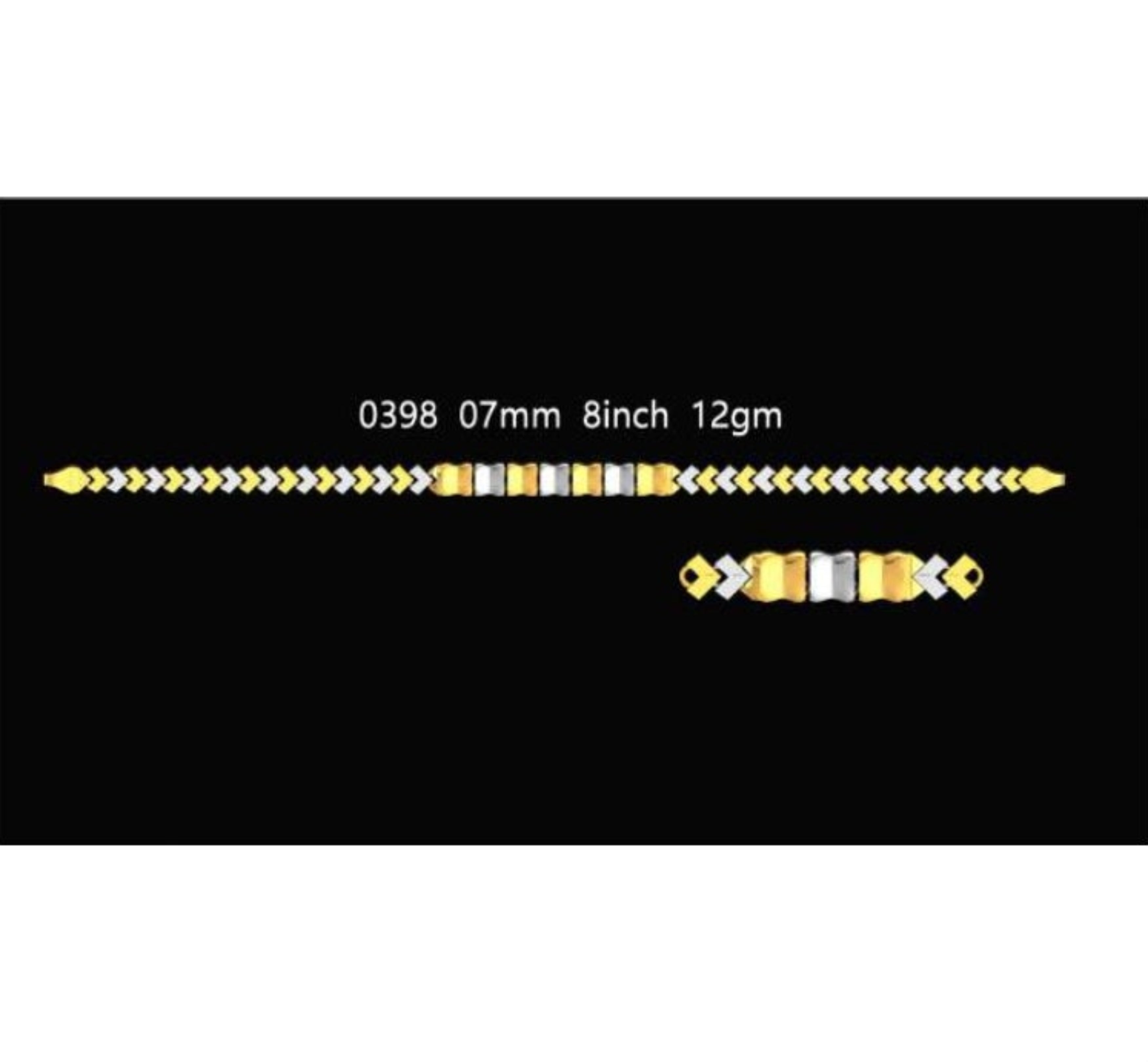 12gm Paper Casting Bracelet - 0398 #BB
