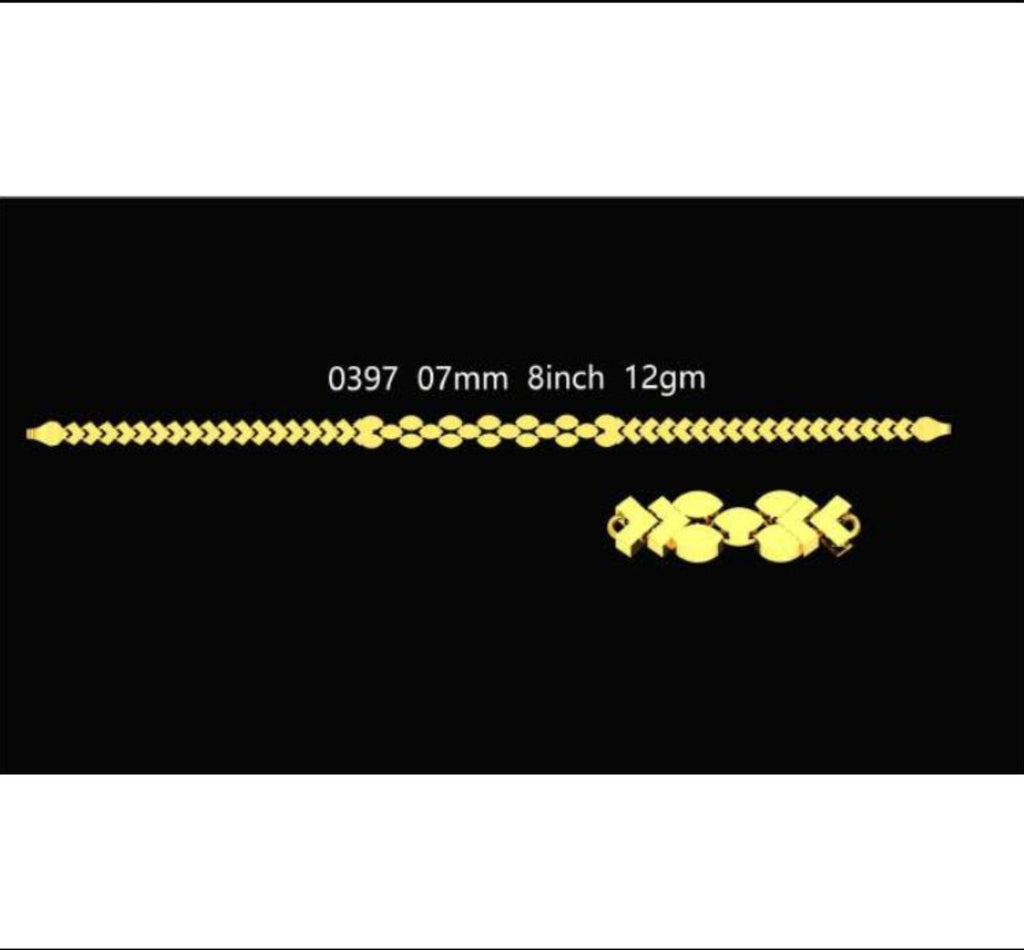 12gm Paper Casting Bracelet - 0397 #BB
