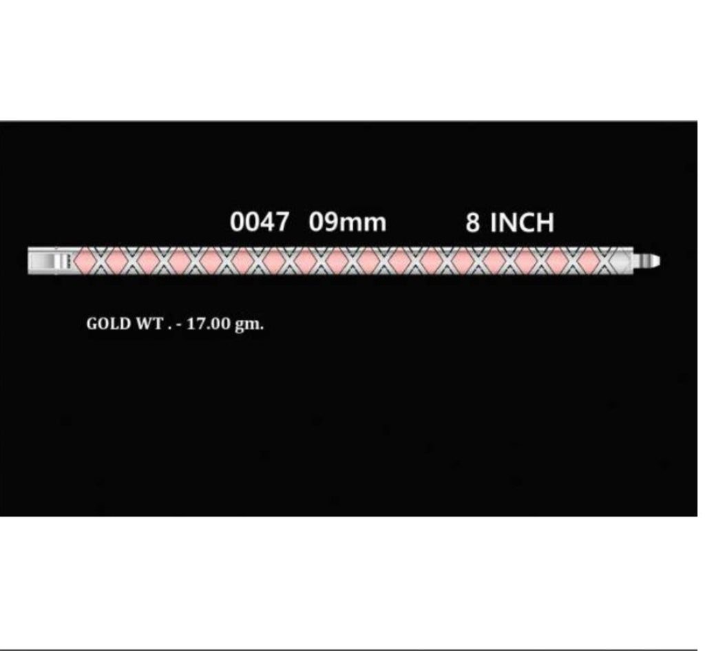 Four product panels on a black background showing different lengths and widths of a gold honeycomb-patterned cable or strap, with white text labels including measurements and weight information.