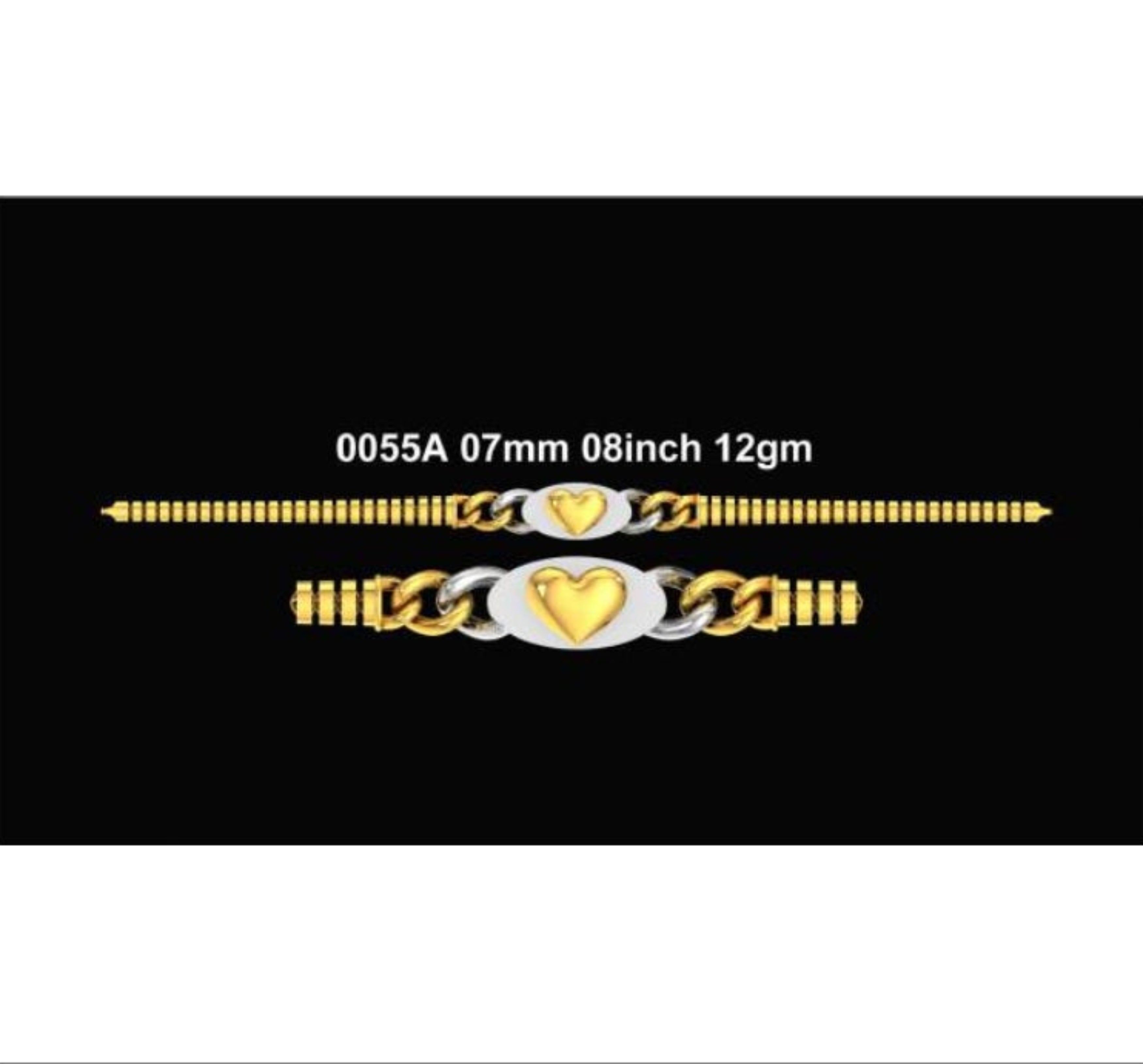 12gm Paper Casting Bracelet - 0055A  #BB