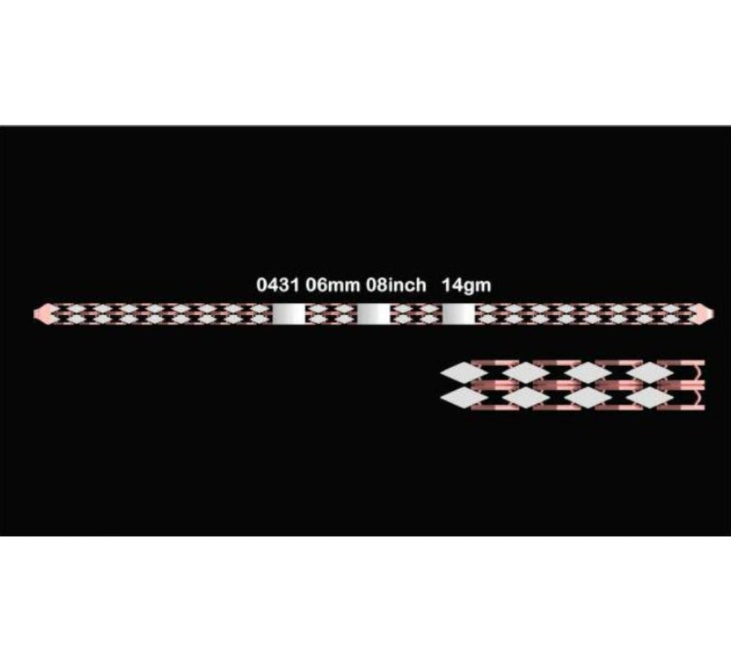14gm Paper Casting Bracelet - 0431 #BB