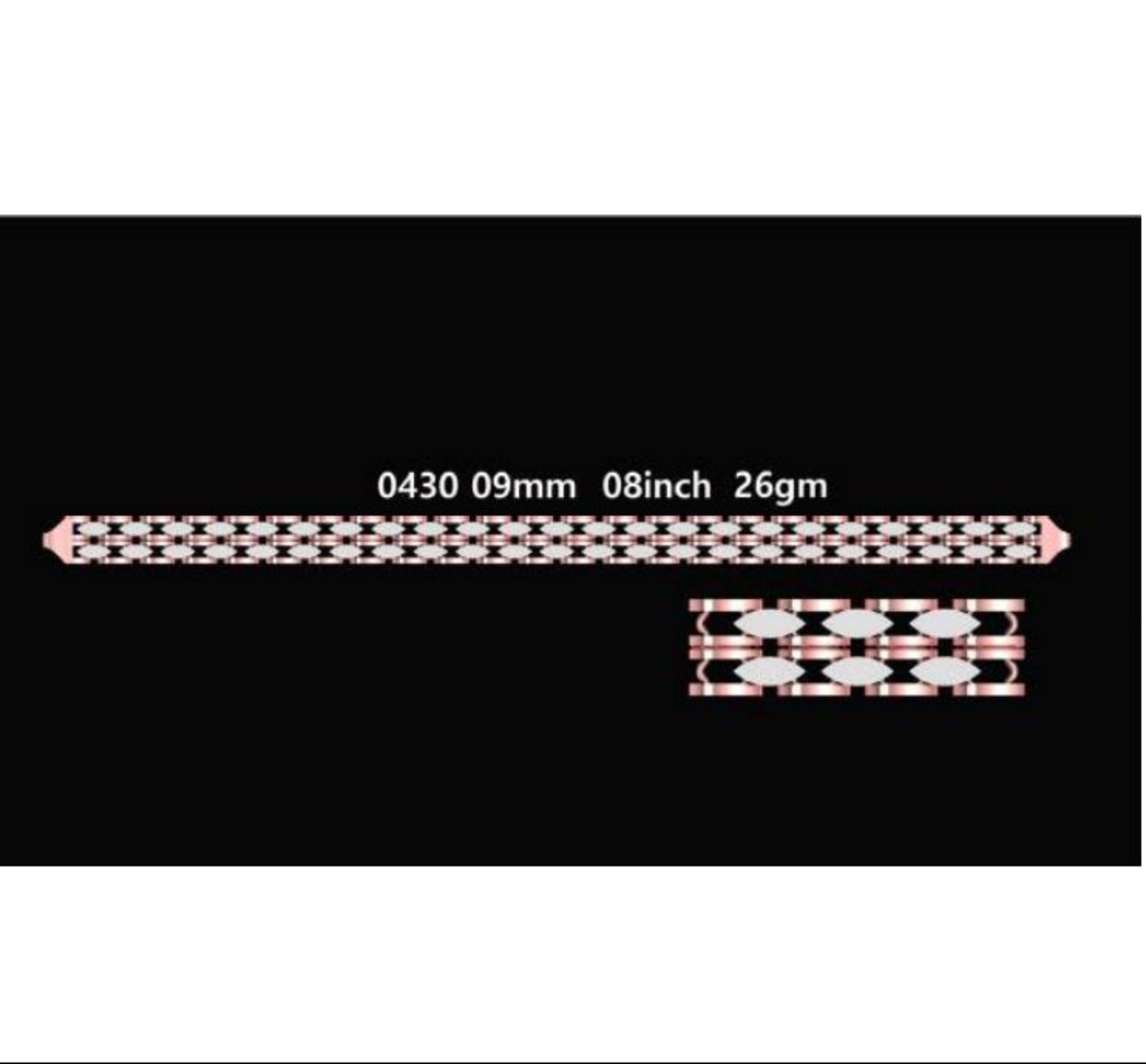 26gm Paper Casting Bracelet - 0430 #BB