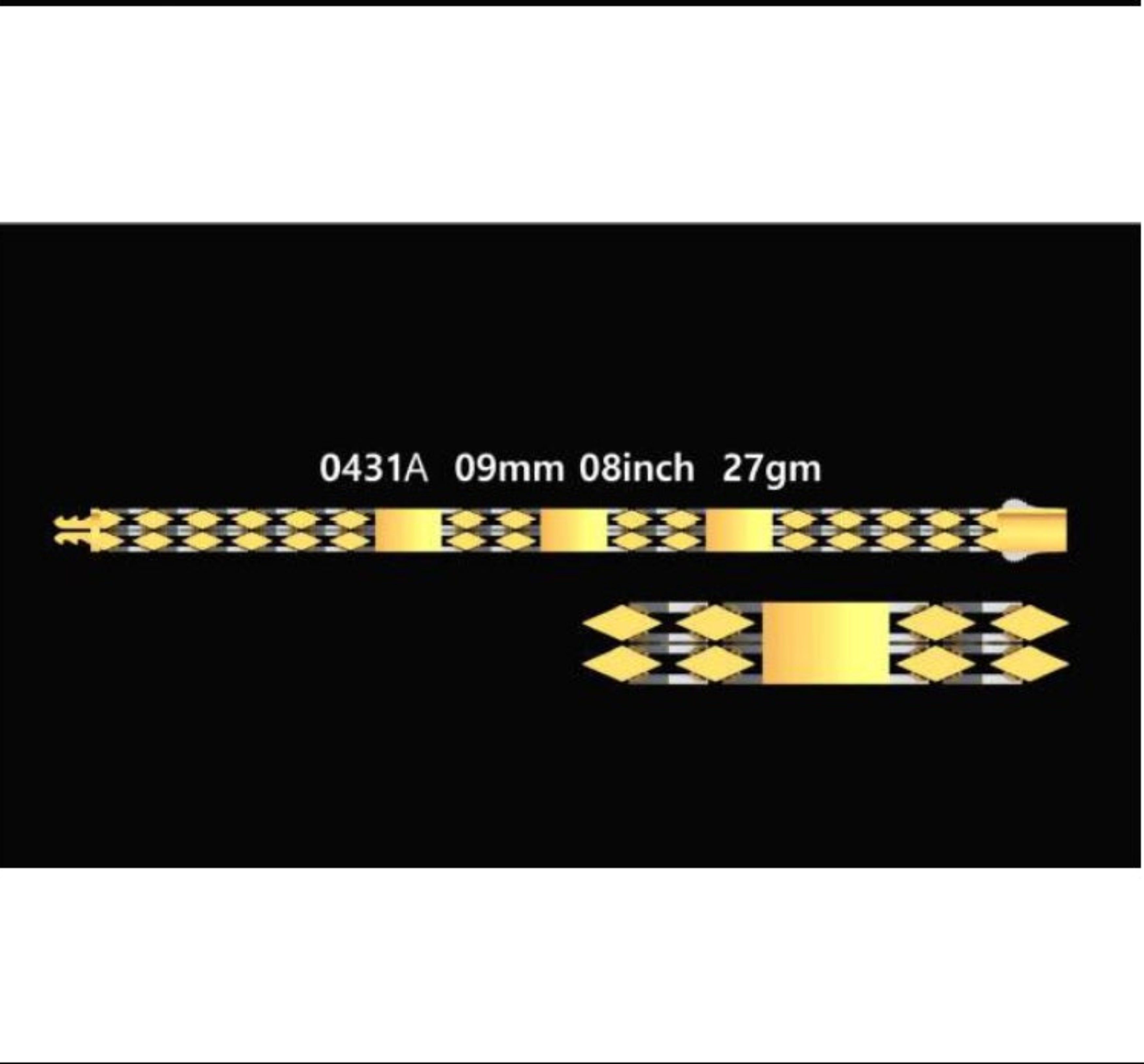27gm Paper Casting Bracelet - 0431A#BB