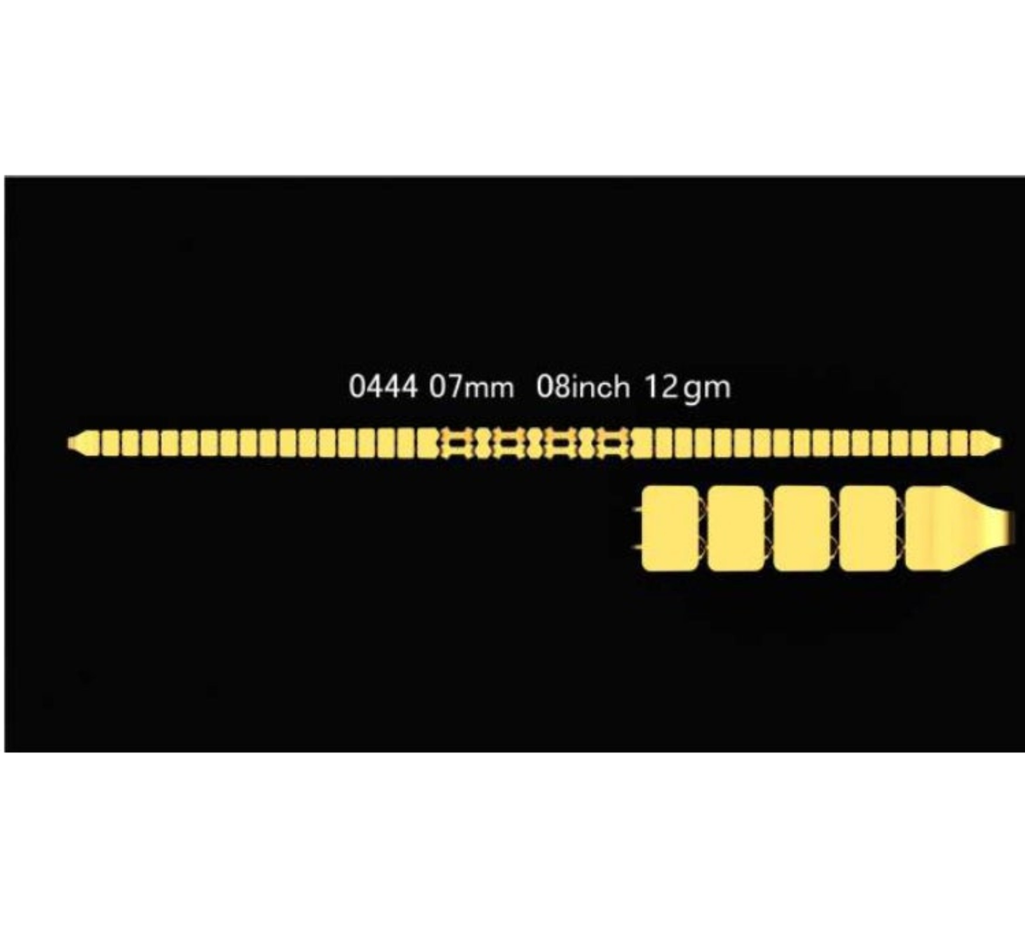 12gm Paper Casting Bracelet - 0444 #BB