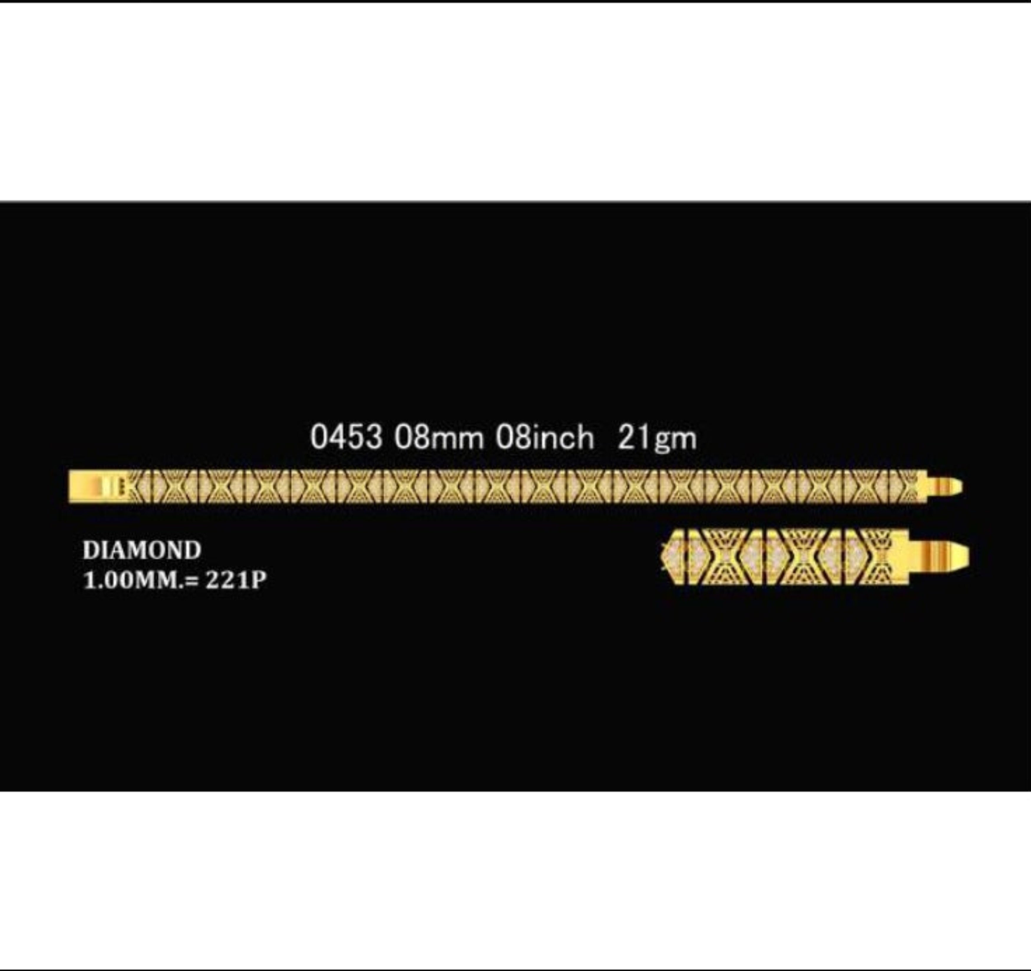 21gm Paper Casting Bracelet - 0453 #BB